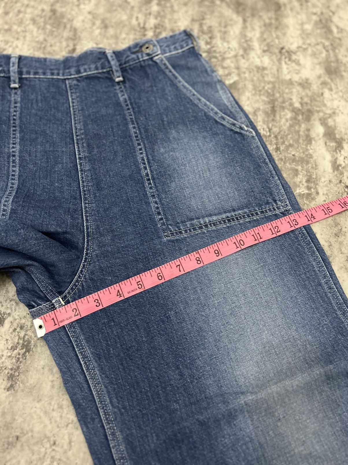 Japanese Brand × Johnbull JOHNBULL Wide Leg Waist Side Zipper Pans Size US 30 / EU 46 - 15 Thumbnail