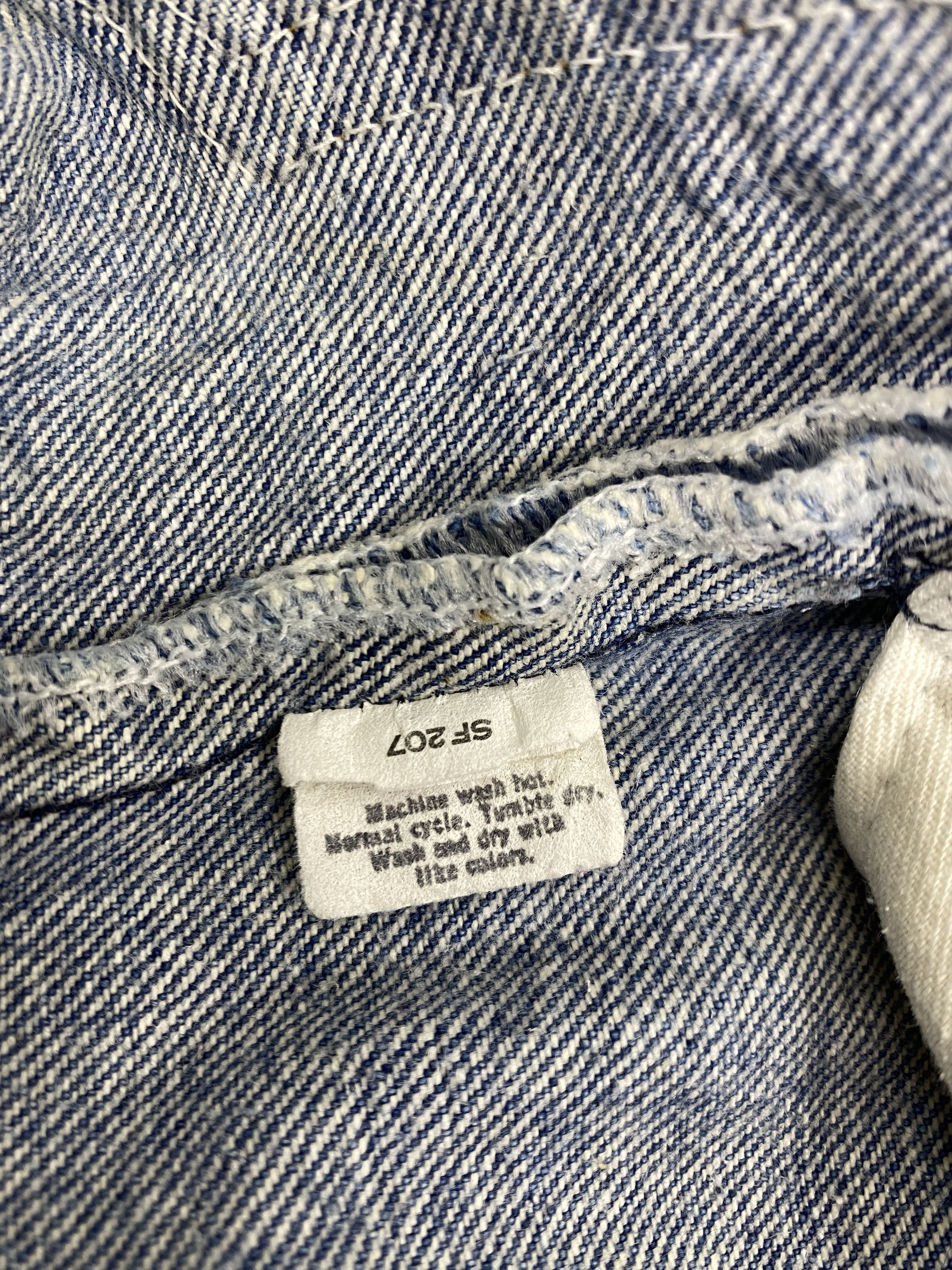 Japanese Brand 80s Faded Blue Vintage Levi's 501 Denim 26 x 30 -JN519 Size US 26 / EU 42 - 9 Thumbnail