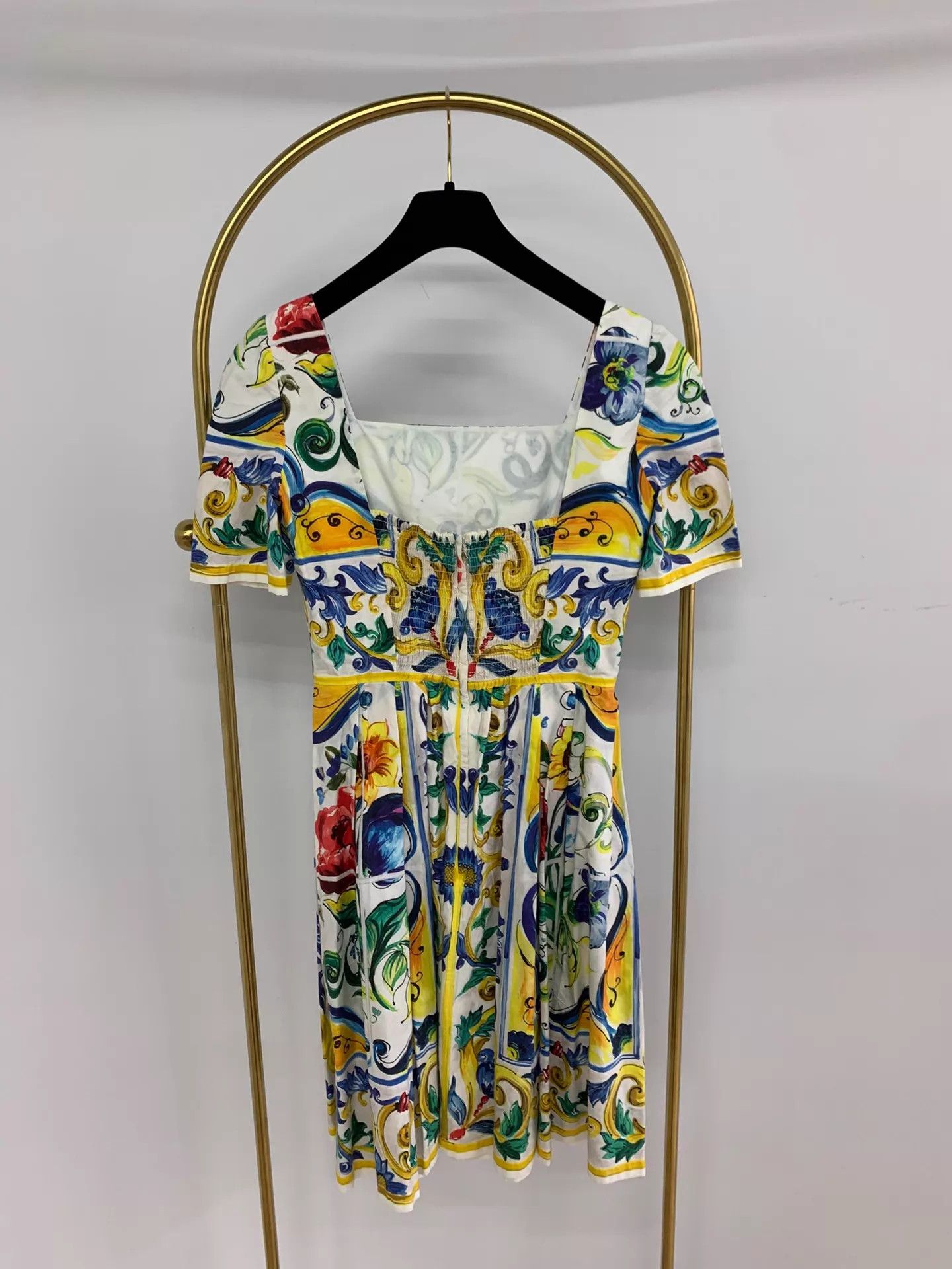 Dolce & Gabbana Dolce&Gabbana Printed Dress Women's 38 New Size XS / US 0-2 / IT 36-38 - 3 Thumbnail
