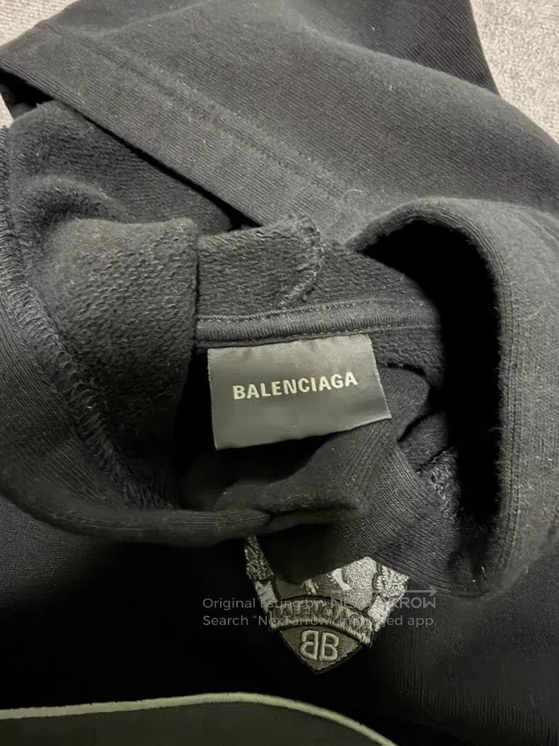 Balenciaga Balenciaga Hooded sweatshirt Size US XS / EU 42 / 0 - 3 Thumbnail