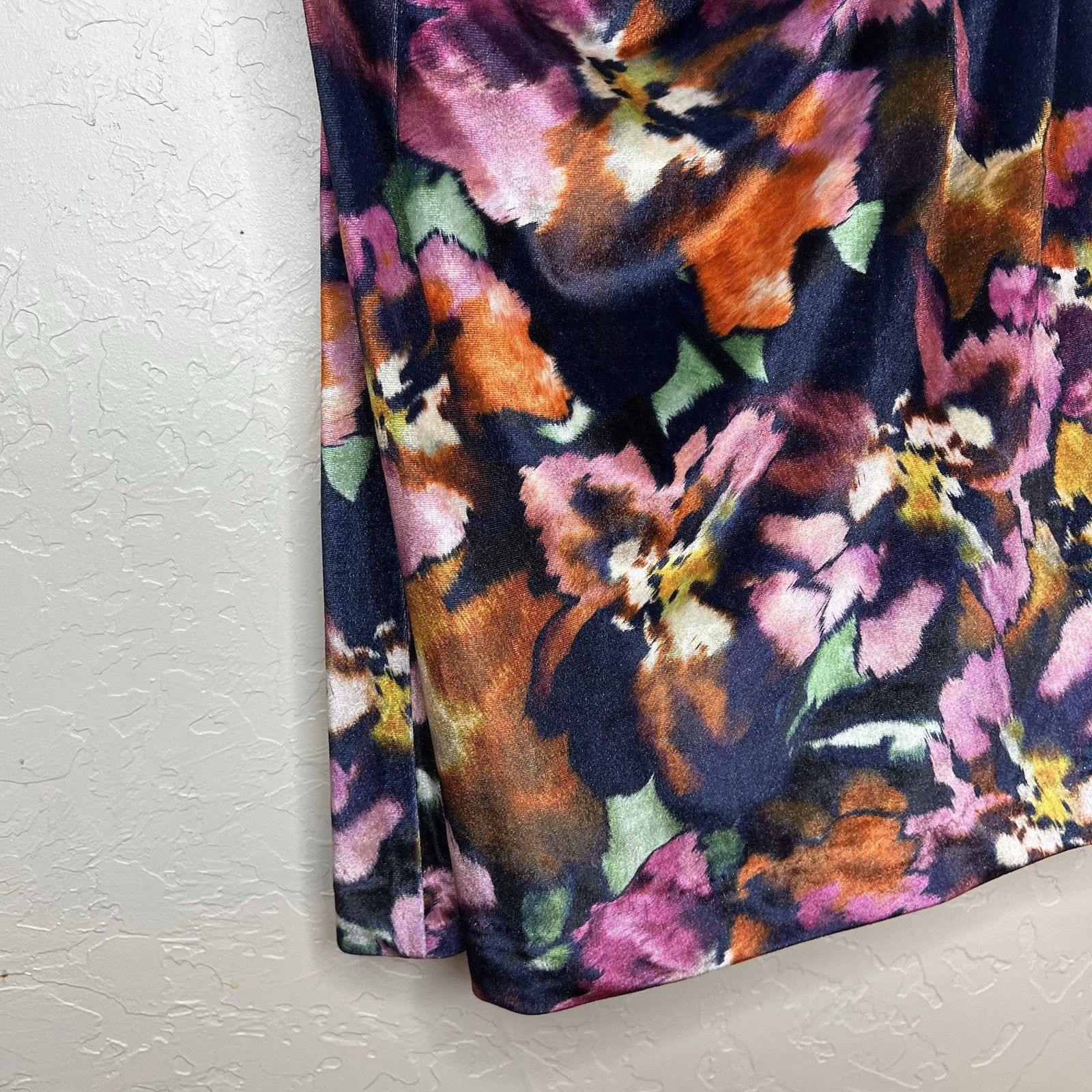 MISA Los Angeles MISA Dress Velvet Los Angeles Anetta in Libra Fleur 4 NWT Size S / US 4 / IT 40 - 5 Thumbnail