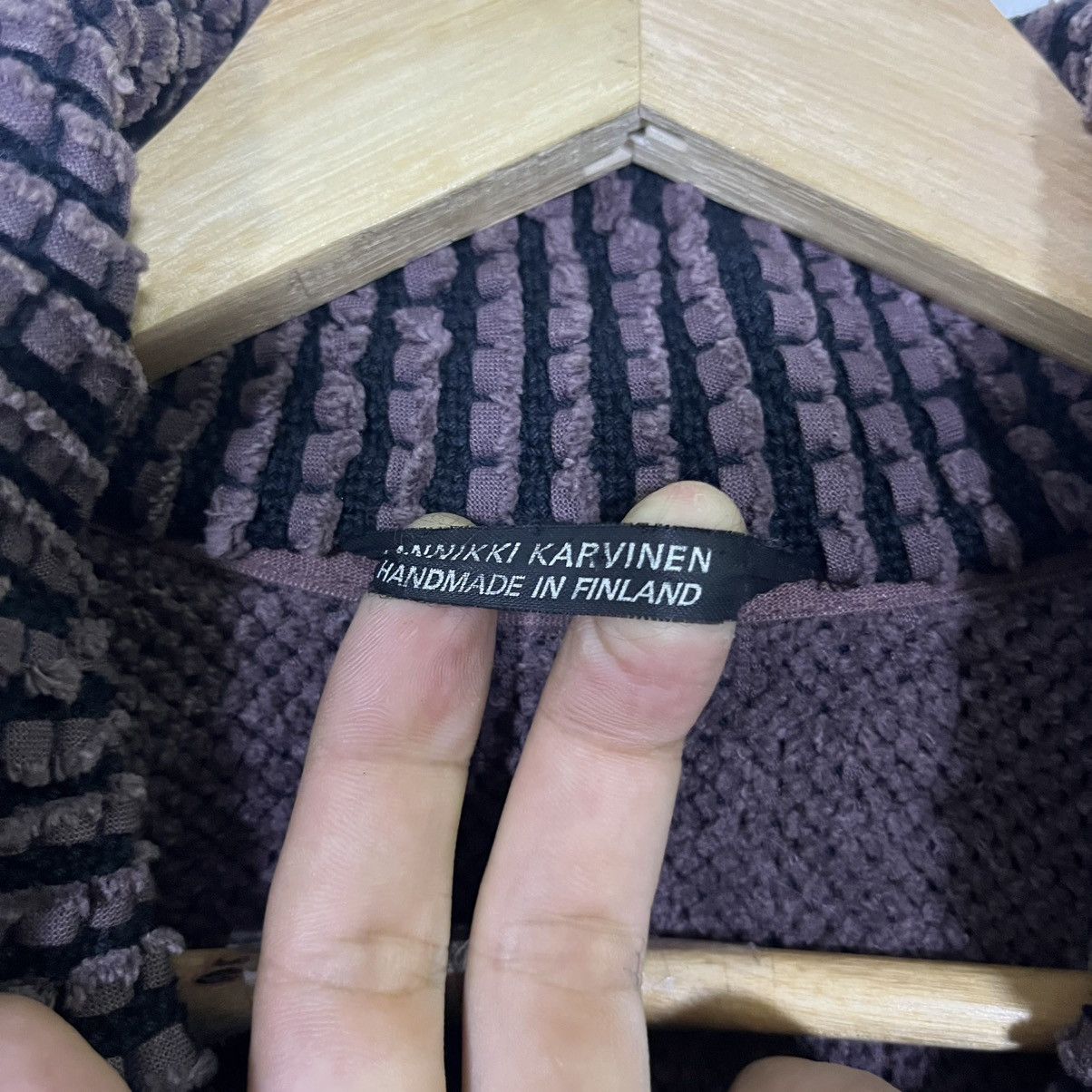 Annikki Karvinen VINTAGE ANNIKKI KARVINEN FINLAND JACKET Size US XXL / EU 58 / 5 - 4 Thumbnail