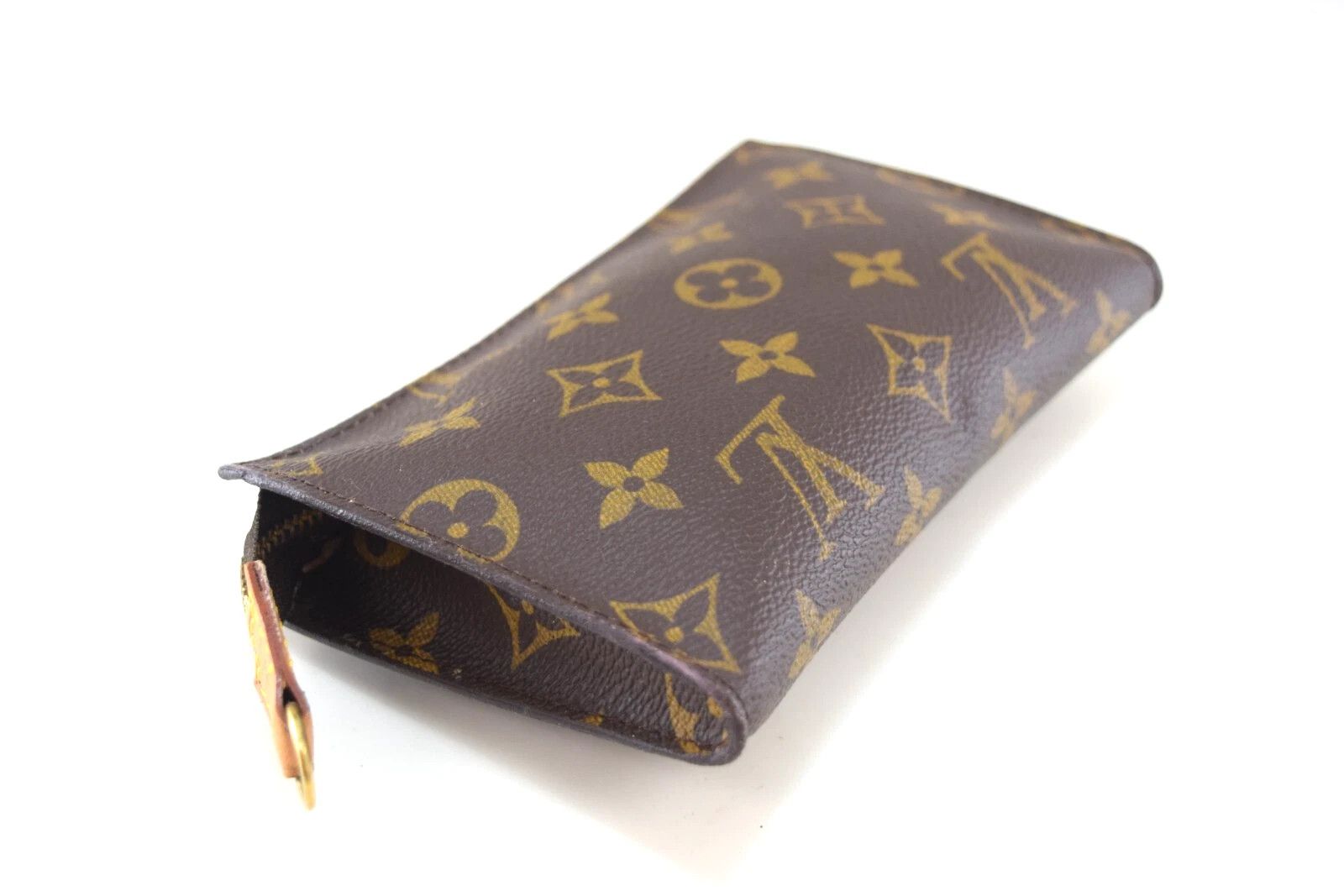 Louis Vuitton Auth Louis Vuitton Bucket Pouch PM Monogram Canvas 51957 Size ONE SIZE - 10 Thumbnail