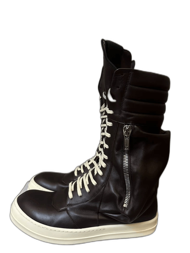 Rick Owens Rick Owens High-Top Boots in Soft Leather Size US 10 / EU 43 - 1 Thumbnail