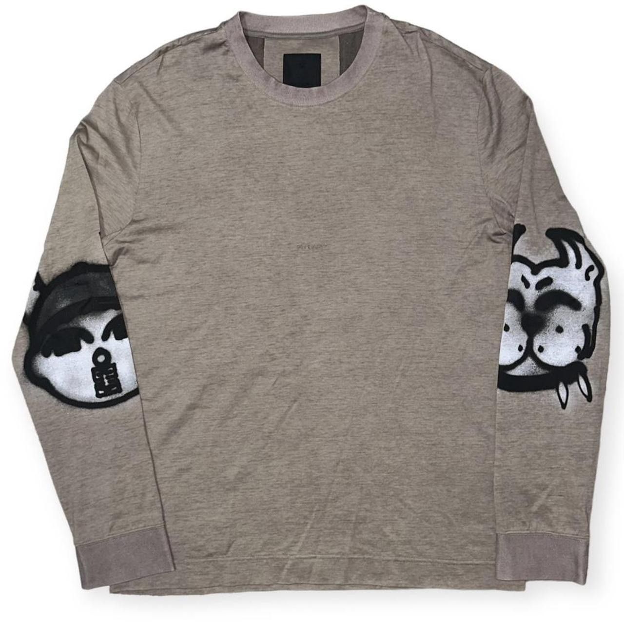Givenchy Givenchy x Chito Boy And Dog Graphic Long Sleeve Shirt Size US XXL / EU 58 / 5 - 2 Thumbnail