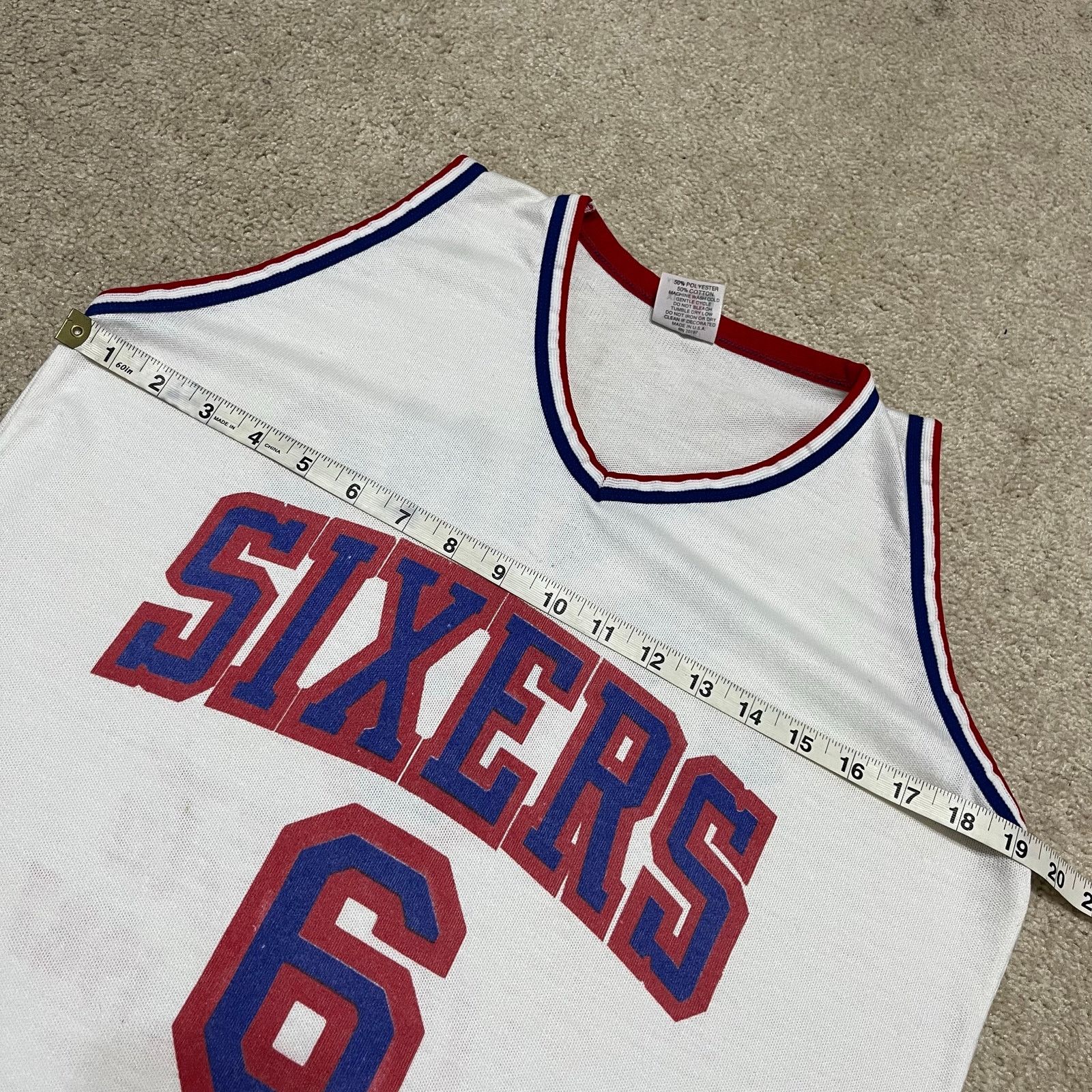 Other Vintage 1987 Julius Erving Sixers #6 Coca-Cola Promo Tank To Size US XL / EU 56 / 4 - 5 Thumbnail