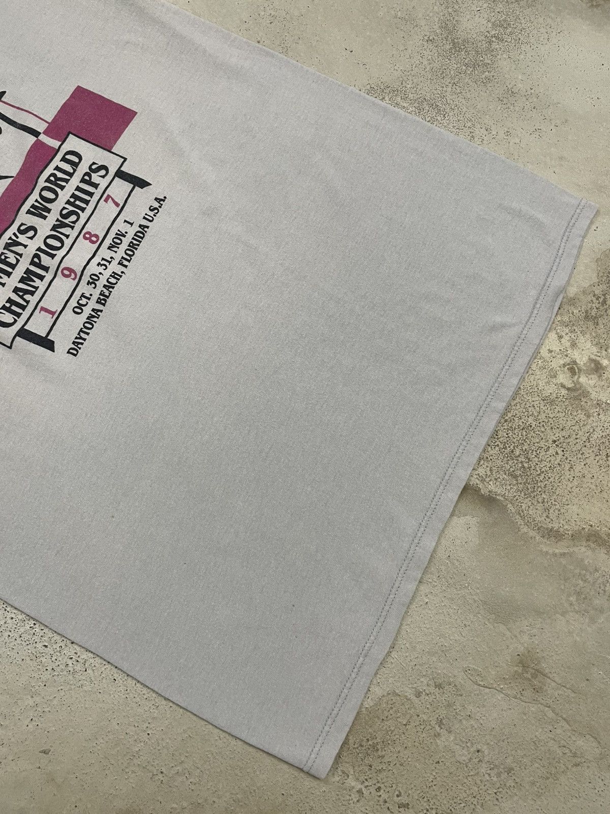 Jerzees Light Purple Jerzees 1987 Vintage Women Championship Daytona Size US L / EU 52-54 / 3 - 5 Thumbnail