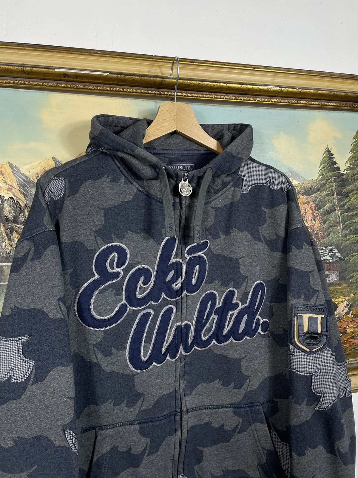 Ecko Unltd. × Vintage Ecko Untld. Vintage Y2k 00s Zip Hoodie Sweatshirt Swag Drip Size US M / EU 48-50 / 2 - 5 Thumbnail