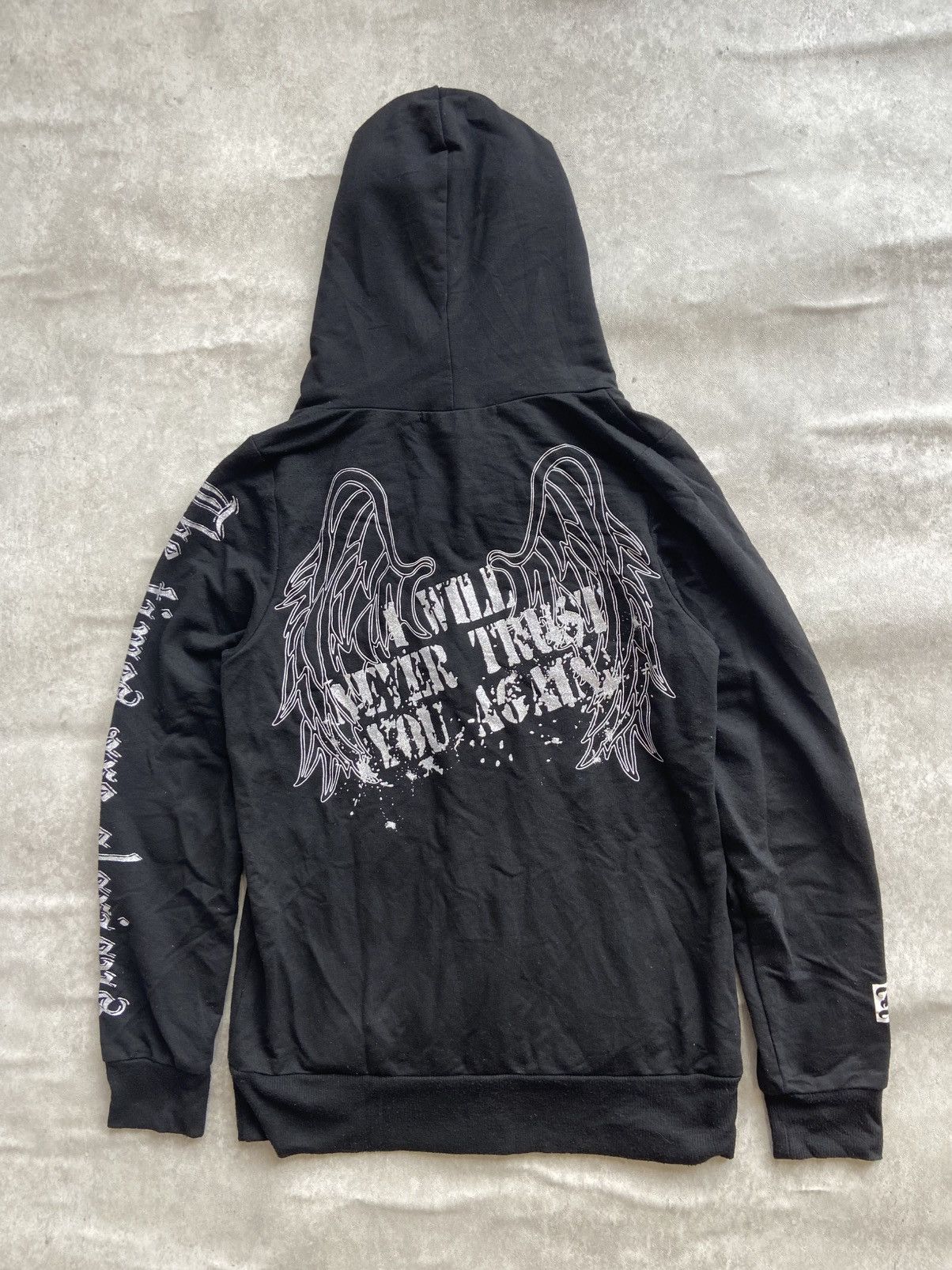 If Six Was Nine × Japanese Brand × Le Grande Bleu (L.G.B.) Hoodie Dig Deep Black Label Ifsixwasnine Lgb Style Size M / US 6-8 / IT 42-44 - 1 Thumbnail