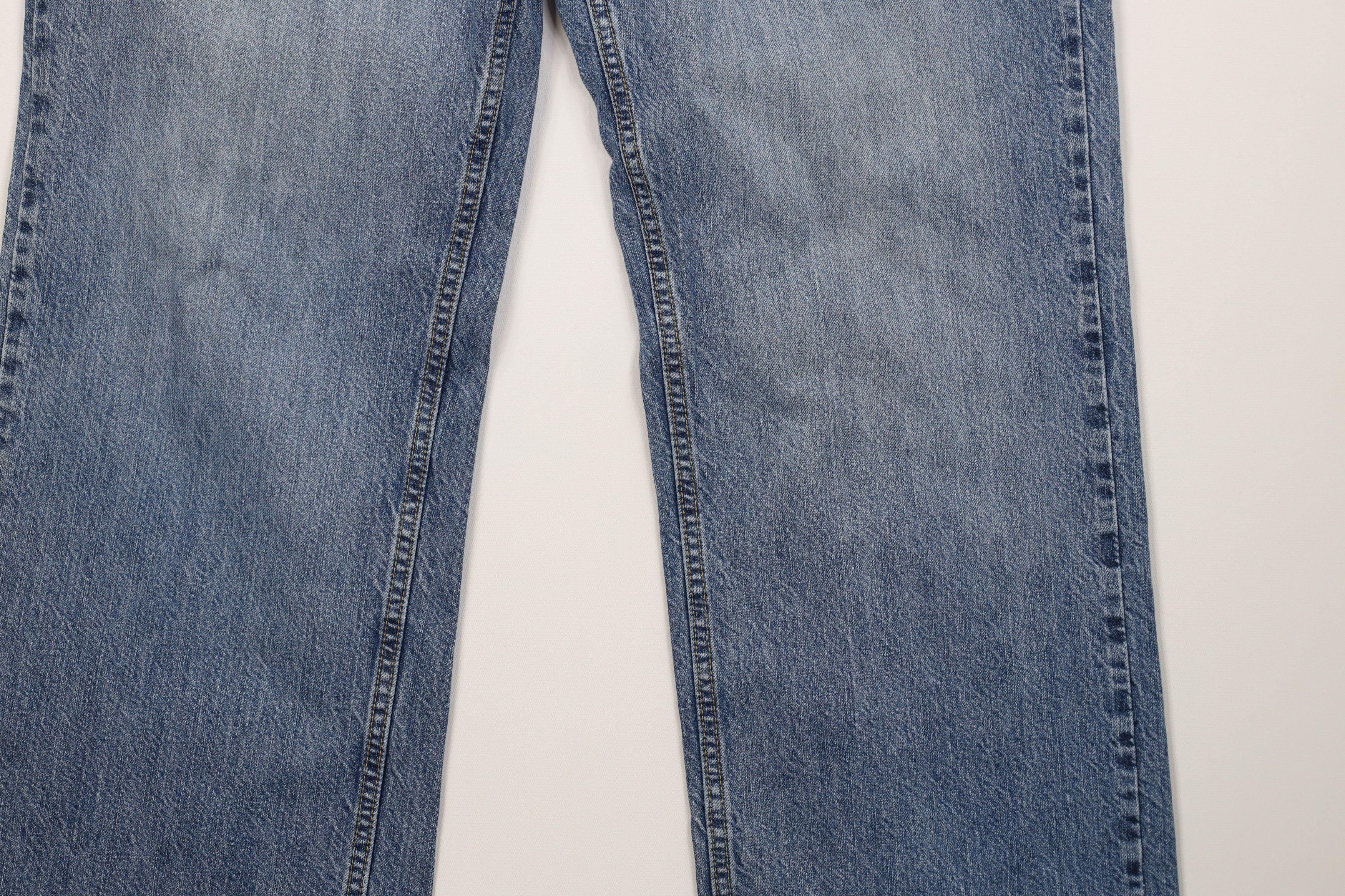 Nautica Vintage 90s Nautica Baggy Wide Leg Denim Jeans Blue Cotton Size US 36 / EU 52 - 4 Thumbnail