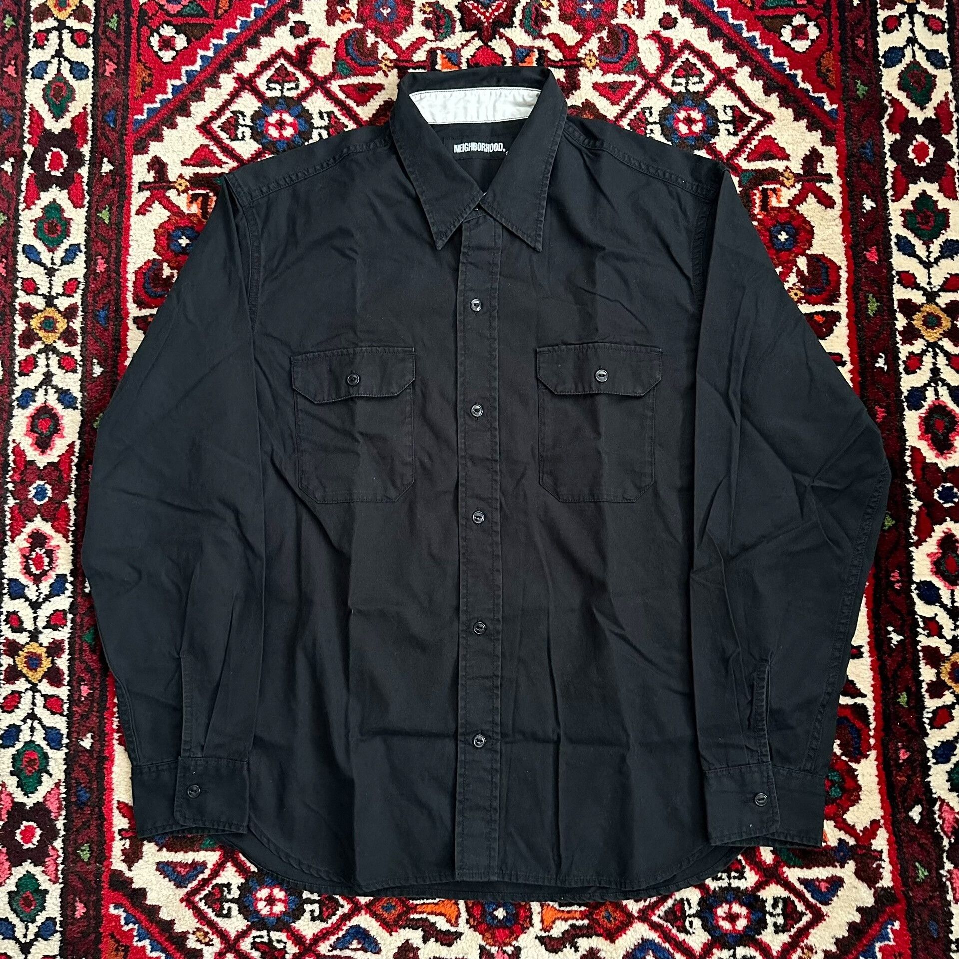 Neighborhood Neighborhood 20AW Black Shirt Size US M / EU 48-50 / 2 - 1 Thumbnail