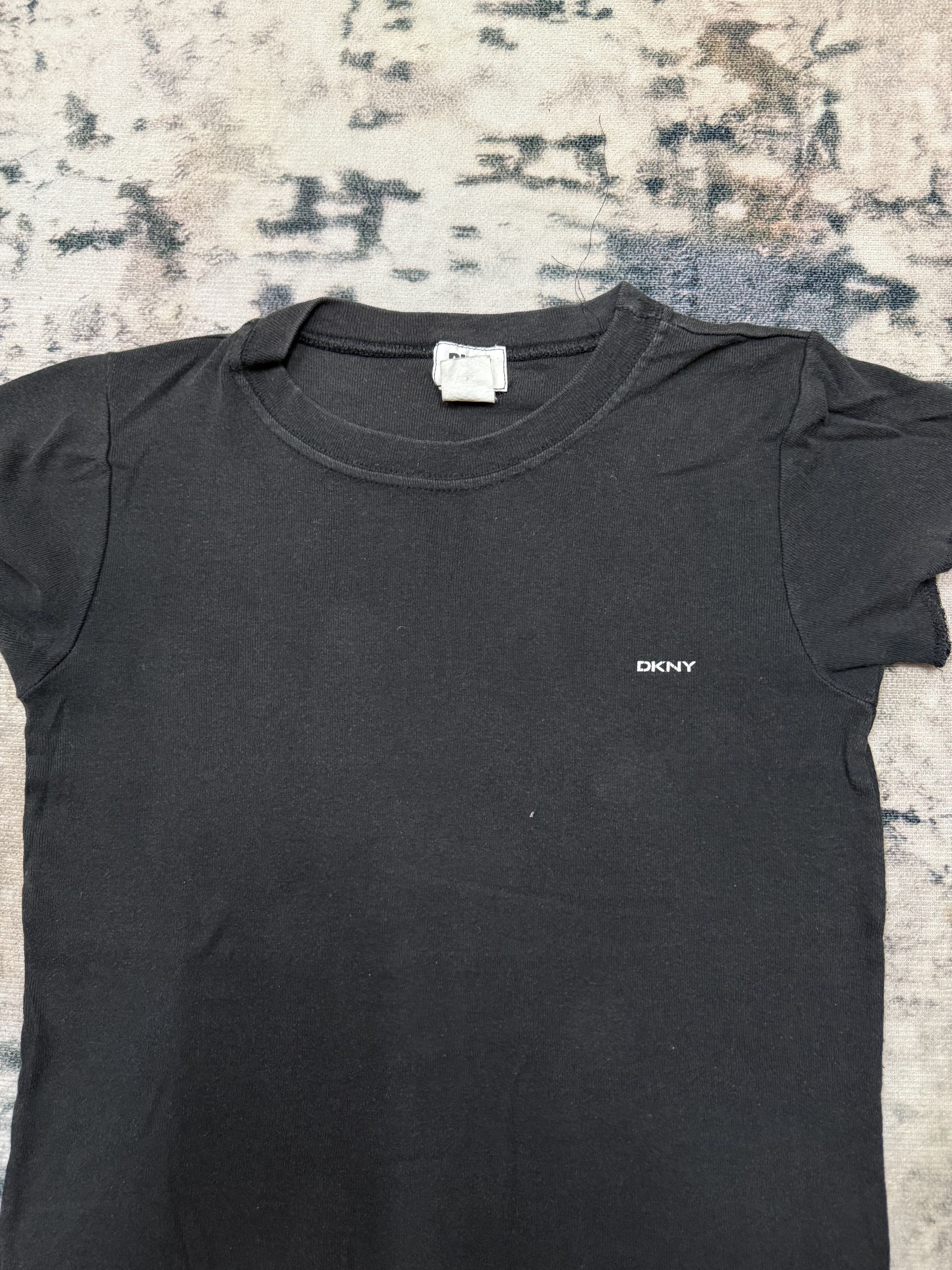 DKNY × Vintage Vintage Youth Dkny Distressed Tshirt Size XXS / US 00 / IT 34 - 5 Thumbnail