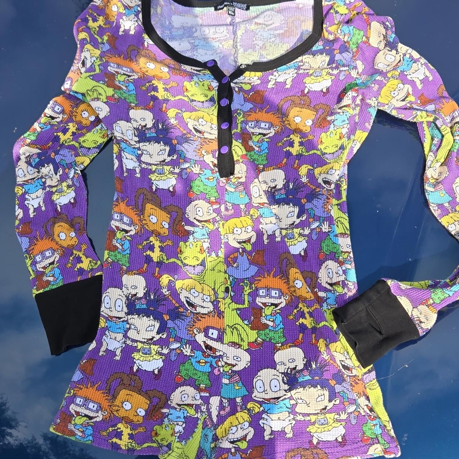 Nickelodeon Rugrats Cartoon Pajama Set Size ONE SIZE - 1 Thumbnail