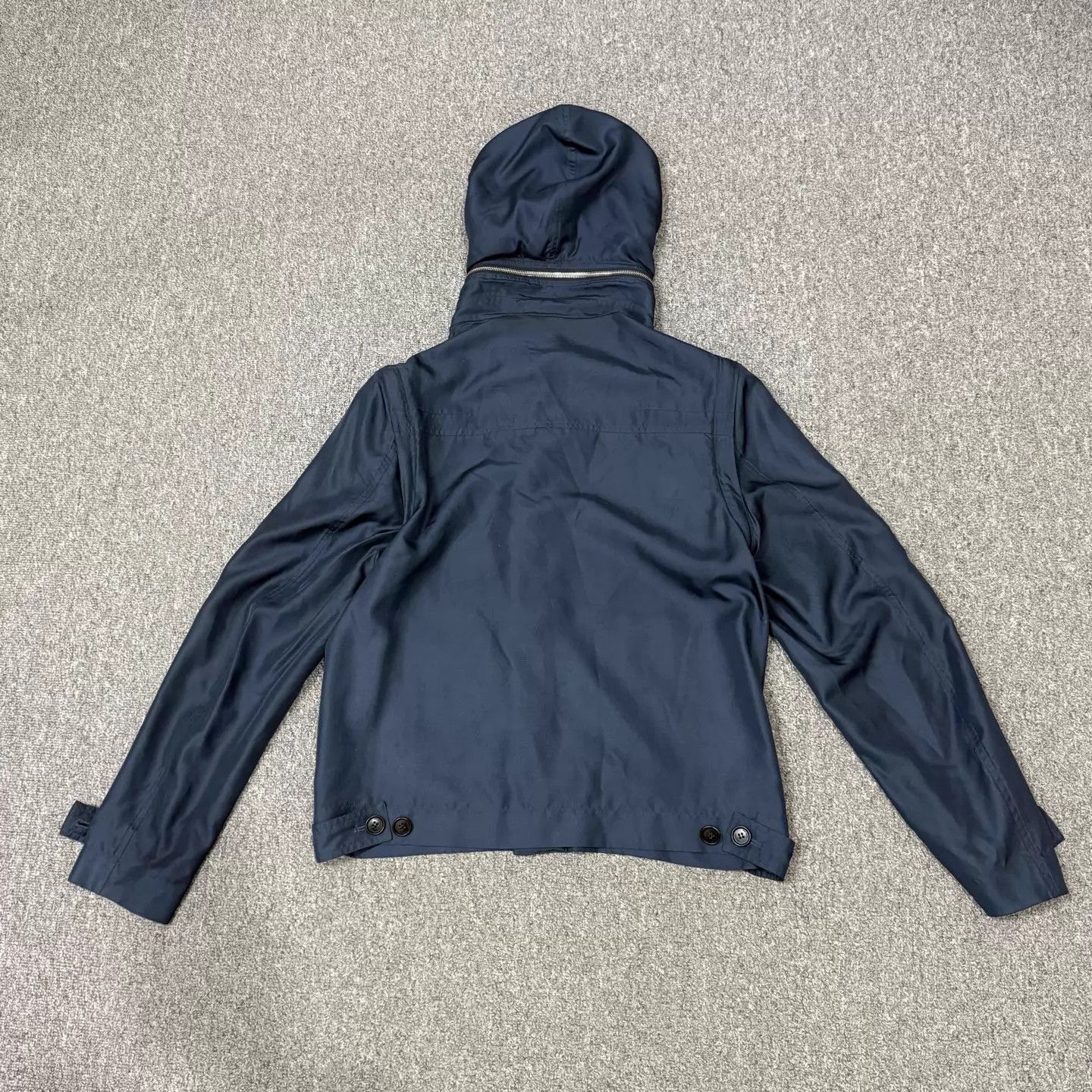 Dior Dior navy removable zip-up jacket 48 99 new Size US M / EU 48-50 / 2 - 2 Thumbnail