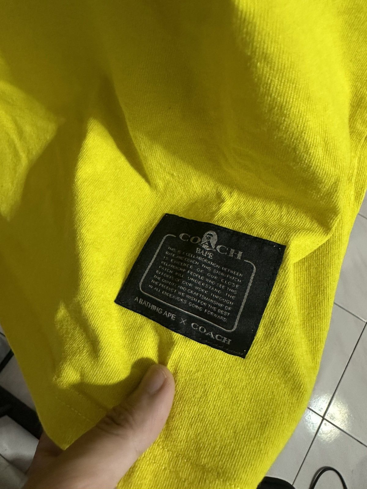 Bape × Coach bape x coach tee Size US S / EU 44-46 / 1 - 2 Thumbnail