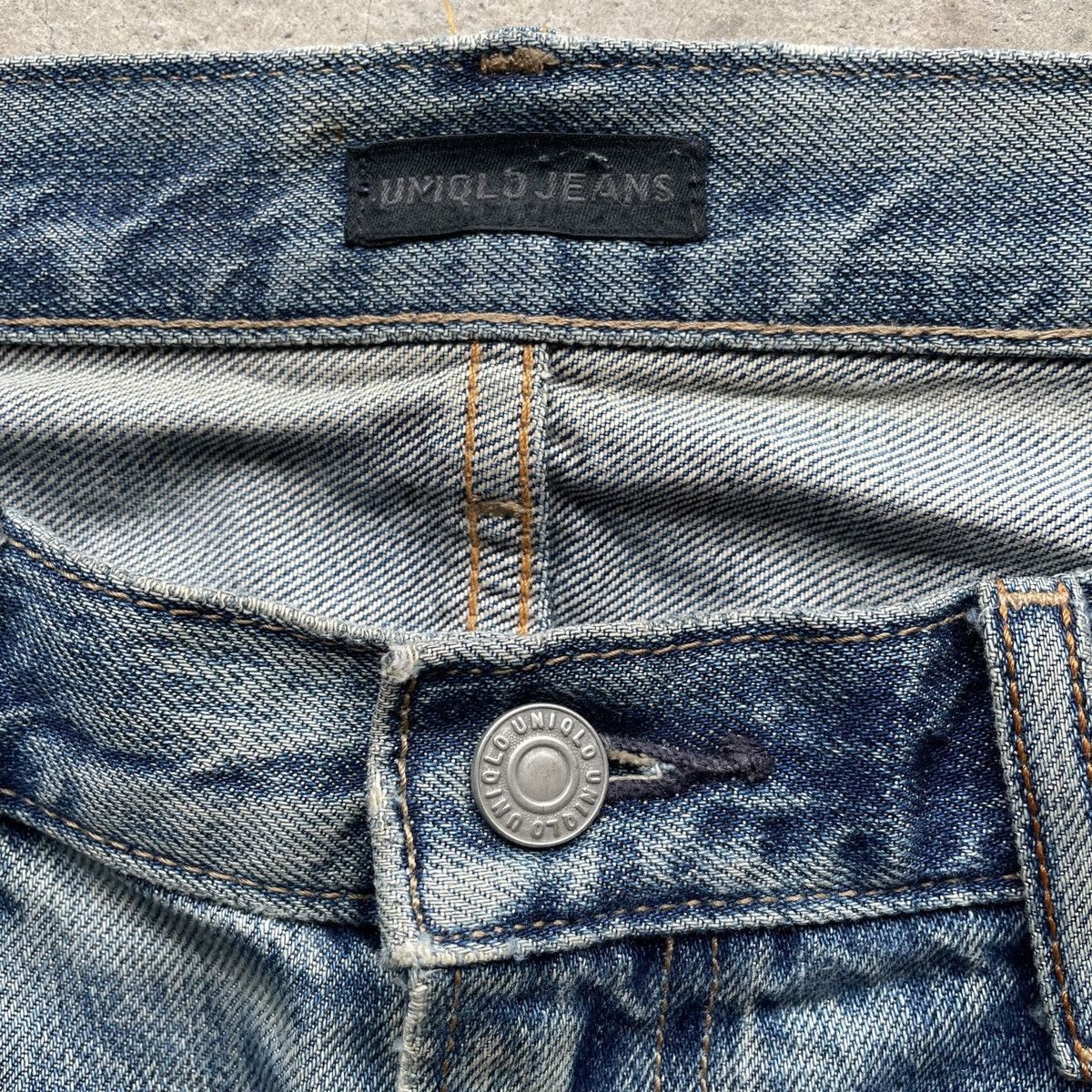 Japanese Brand W34💥 Vintage Japanese Brand Faded Jeans Mud Wash Denim Pants Size US 34 / EU 50 - 6 Thumbnail