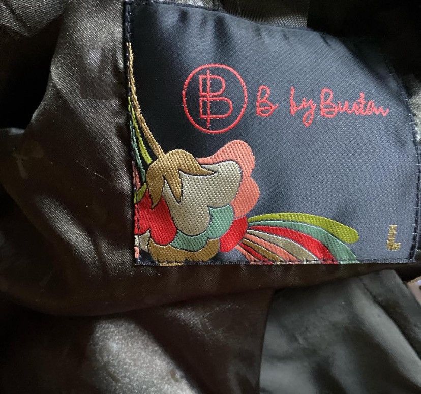 Japanese Brand × Vintage Cream & black vintage bomber jacket Size US L / EU 52-54 / 3 - 4 Thumbnail