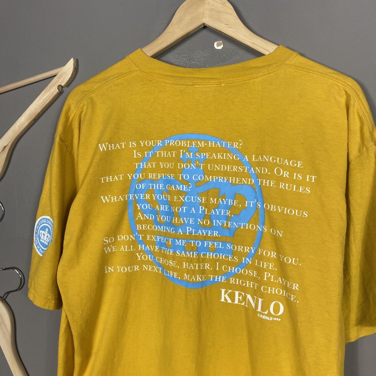 Vintage Vintage 1999 Kenlo Players University Graphic Tee Size US XL / EU 56 / 4 - 9 Thumbnail