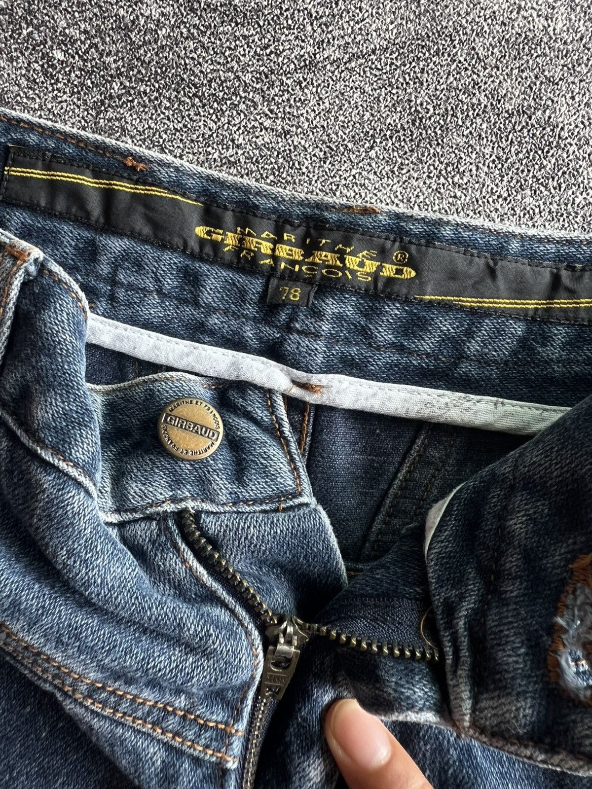 Marithe + Francois Girbaud Marithe Francois Girbaud Stone Washed Jeans Size US 30 / EU 46 - 7 Thumbnail