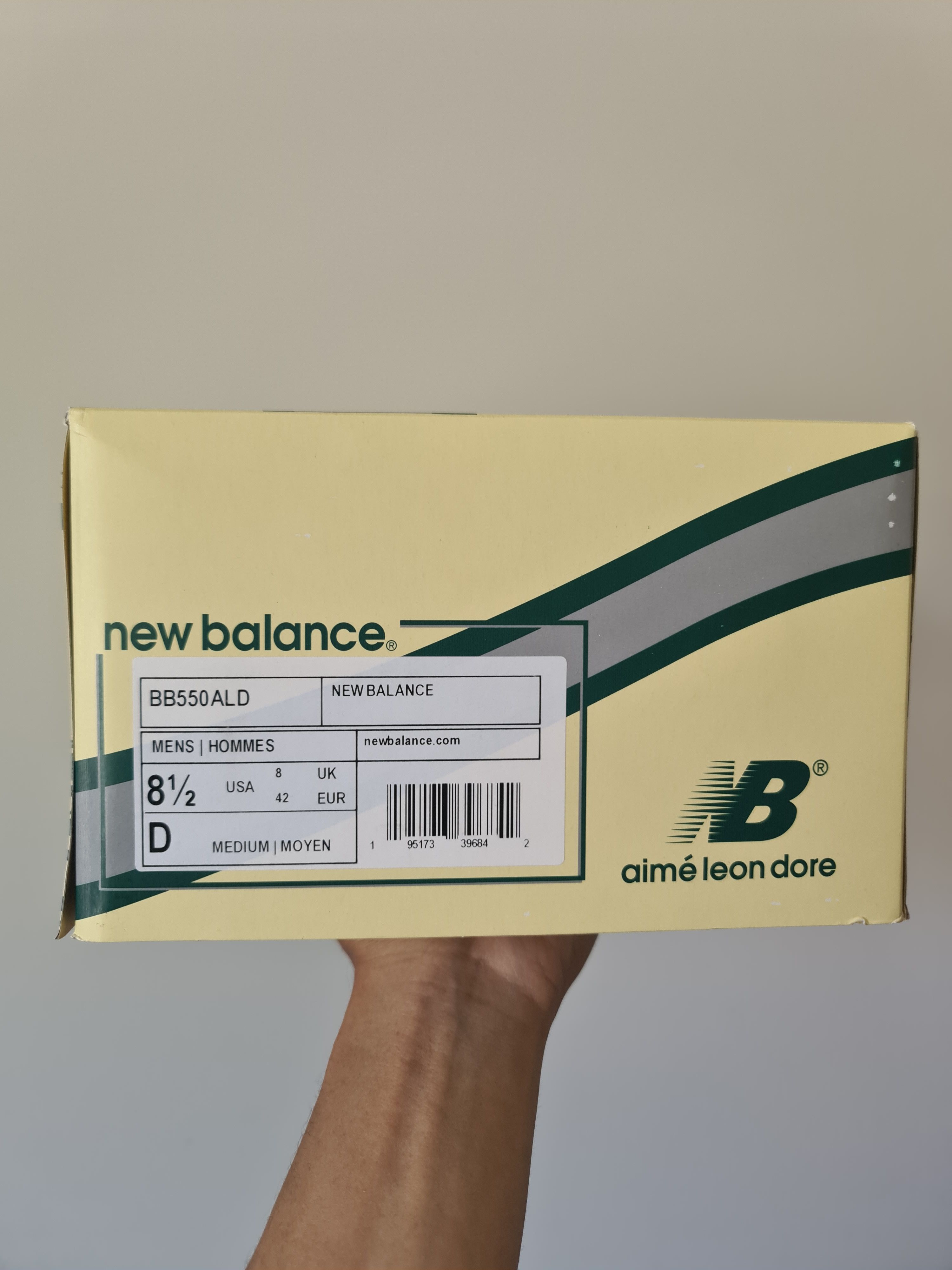 Aime Leon Dore × New Balance 👟 New Balance x Aime Leon Dore 550 "White Green" 👟 Size US 8.5 / EU 41-42 - 14 Thumbnail