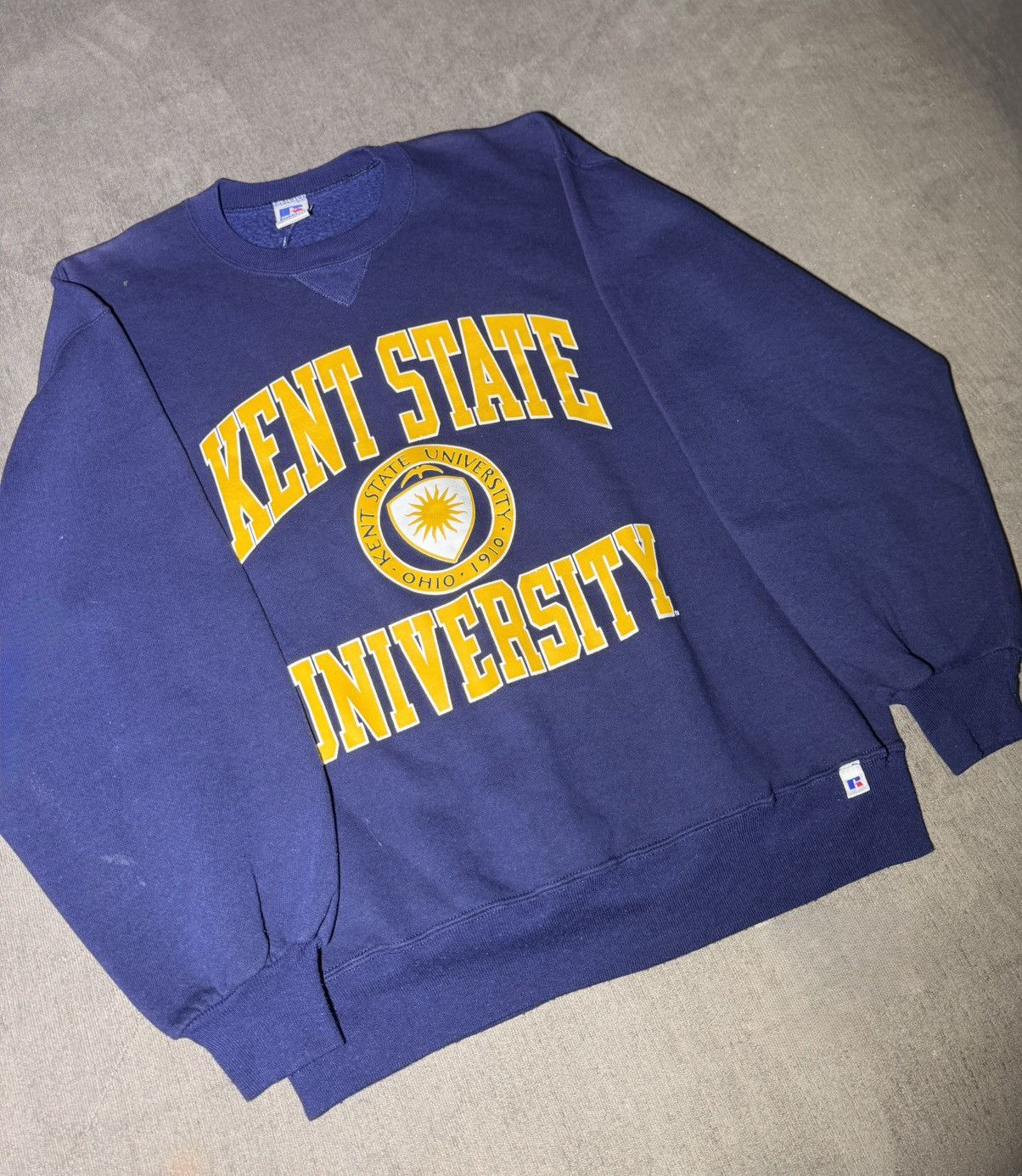 Russell Athletic vintage Russell Athletic Kent State University sweatshirt Size US L / EU 52-54 / 3 - 3 Thumbnail
