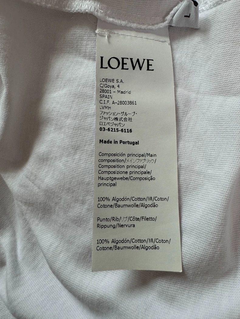 Loewe loewe white short sleeves 2504-Nextarrow Size US L / EU 52-54 / 3 - 4 Thumbnail
