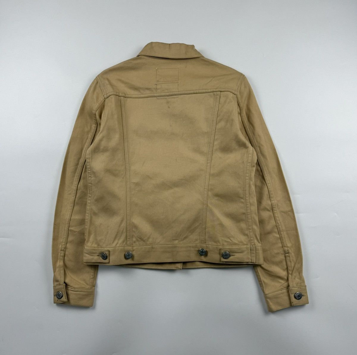 Helmut Lang Helmut Lang Raw Silk Denim Trucker Size US XS / EU 42 / 0 - 2 Thumbnail