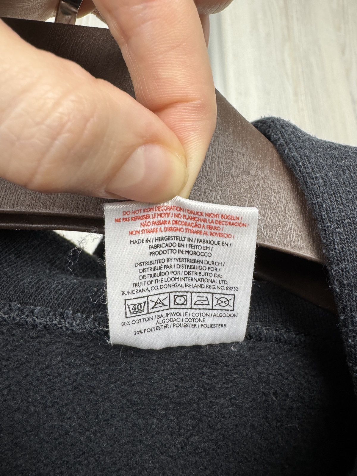 Fruit Of The Loom Dropkick Murphy’s vintage y2k #58 hoodie skeleton Ireland Size US L / EU 52-54 / 3 - 9 Thumbnail