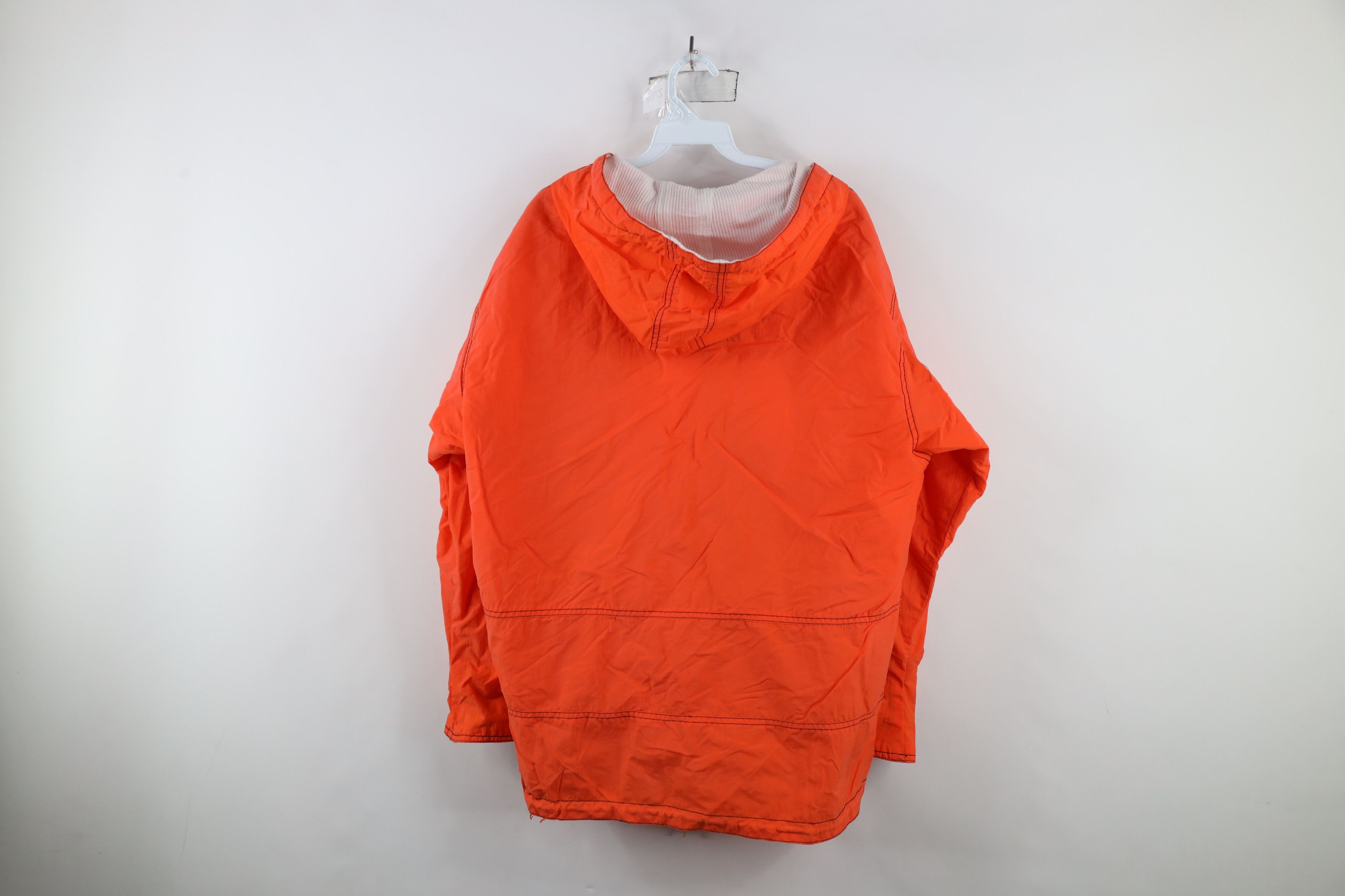 Vintage Vintage 90s Streetwear Baggy Fit Hooded Windbreaker Jacket Size S / US 4 / IT 40 - 12 Thumbnail