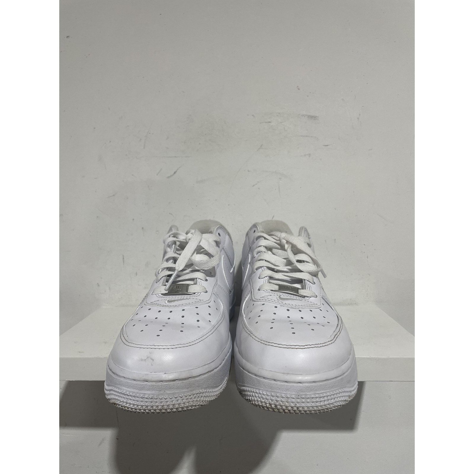 Nike NIKE AIR FORCE 1 LOW SUPREME WHITE SIZE 9.5 PREOWNED Size US 9.5 / EU 42-43 - 3 Thumbnail
