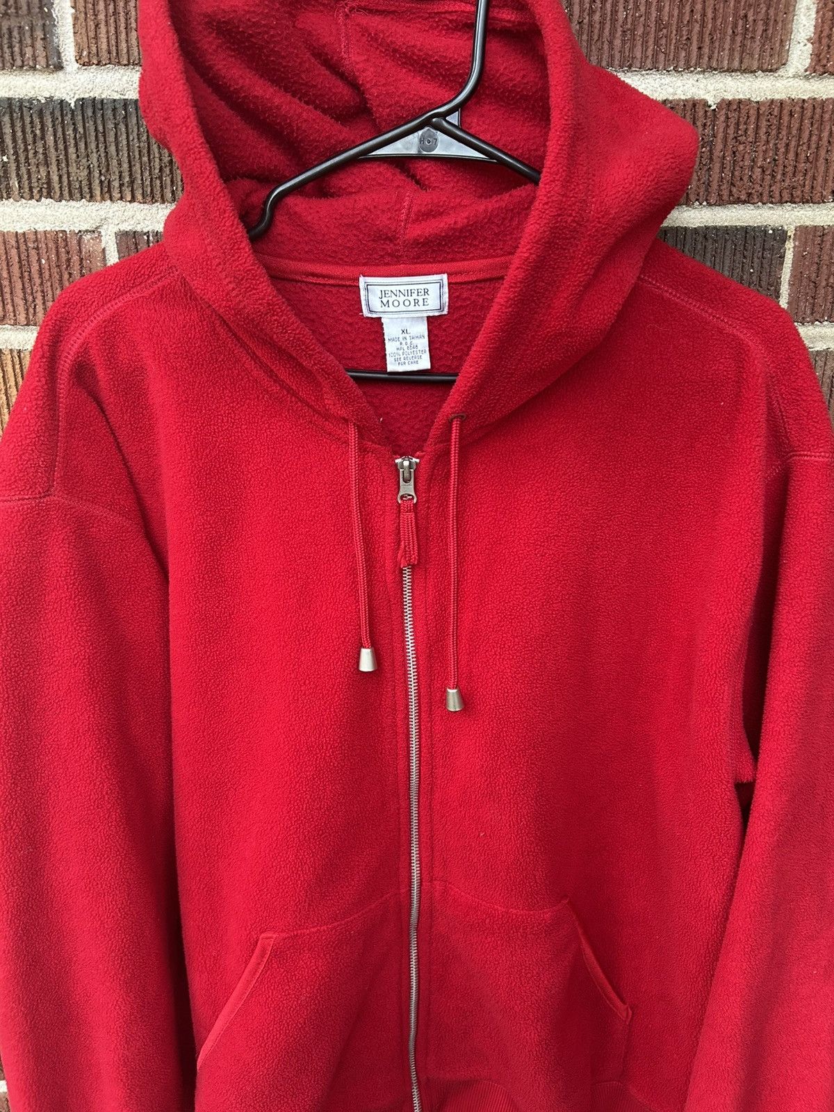 Vintage Vintage Fleece Zip Up Hoodie Size US XL / EU 56 / 4 - 2 Thumbnail