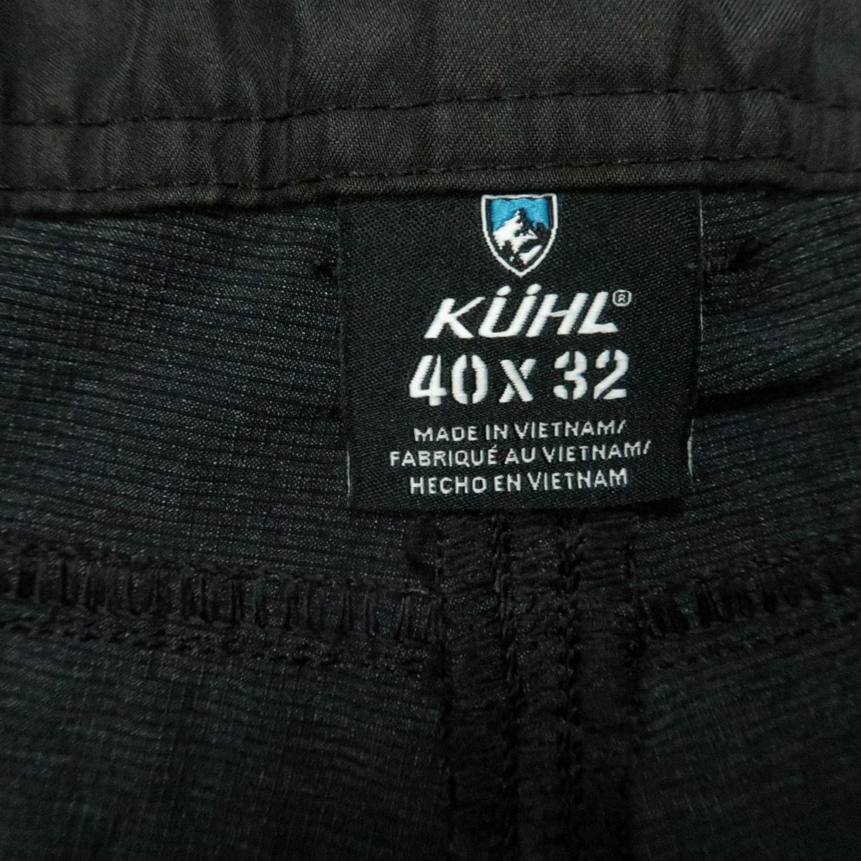 Vintage Kuhl Pants Mens 40x32 Gray Deceptr Hiking Stretch Outdoors Tuff Lite Fabric Pants Size US 40 / EU 56 - 4 Thumbnail