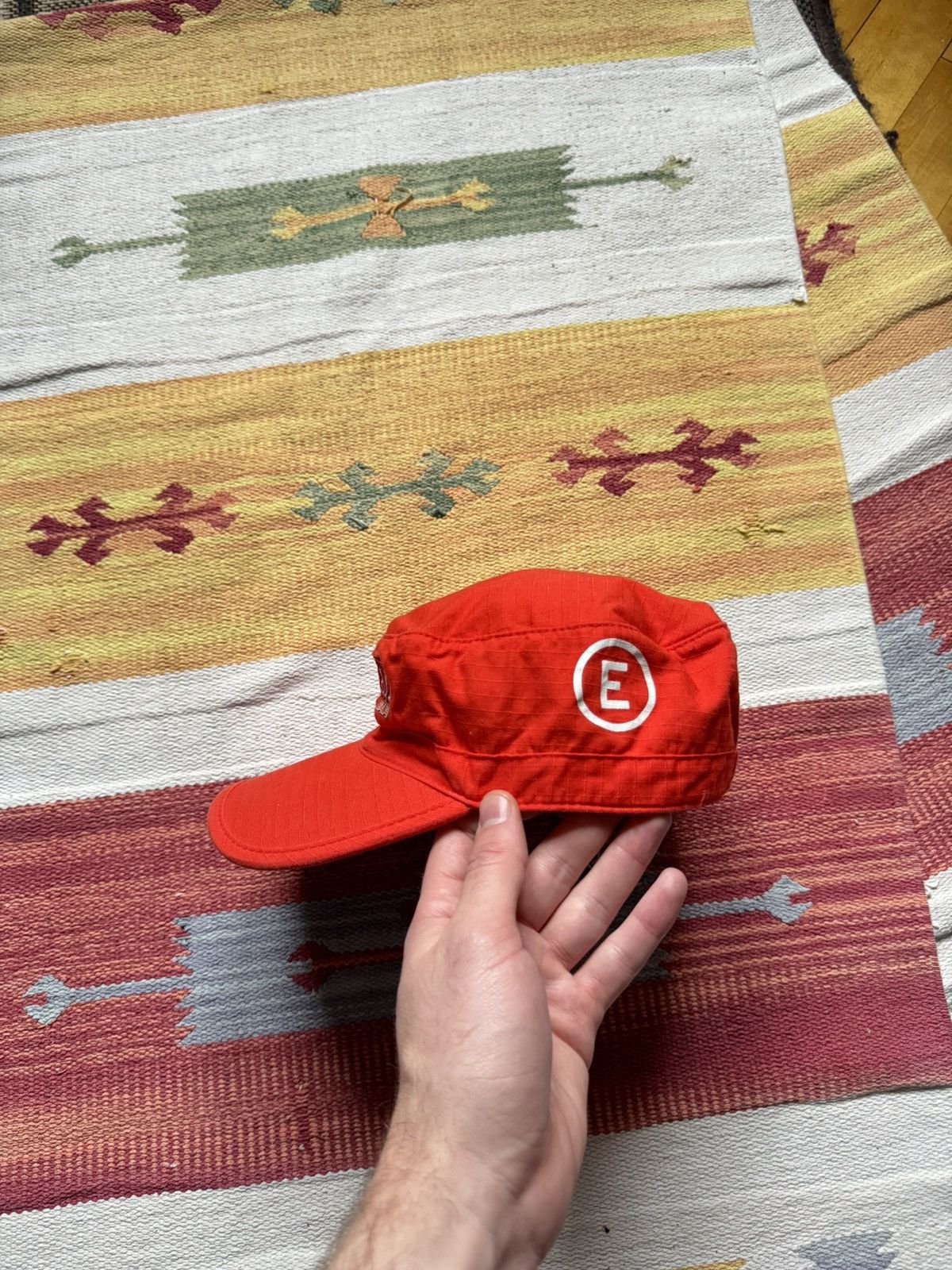 Vintage Vintage 90-00’s Ferrari Formula 1 Red Racing Hat Size ONE SIZE - 4 Thumbnail