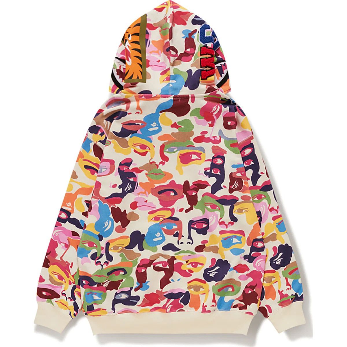Bape BAPE X KIDSUPER CAMO SHARK FULL ZIP HOODIE MENS Size US M / EU 48-50 / 2 - 4 Thumbnail