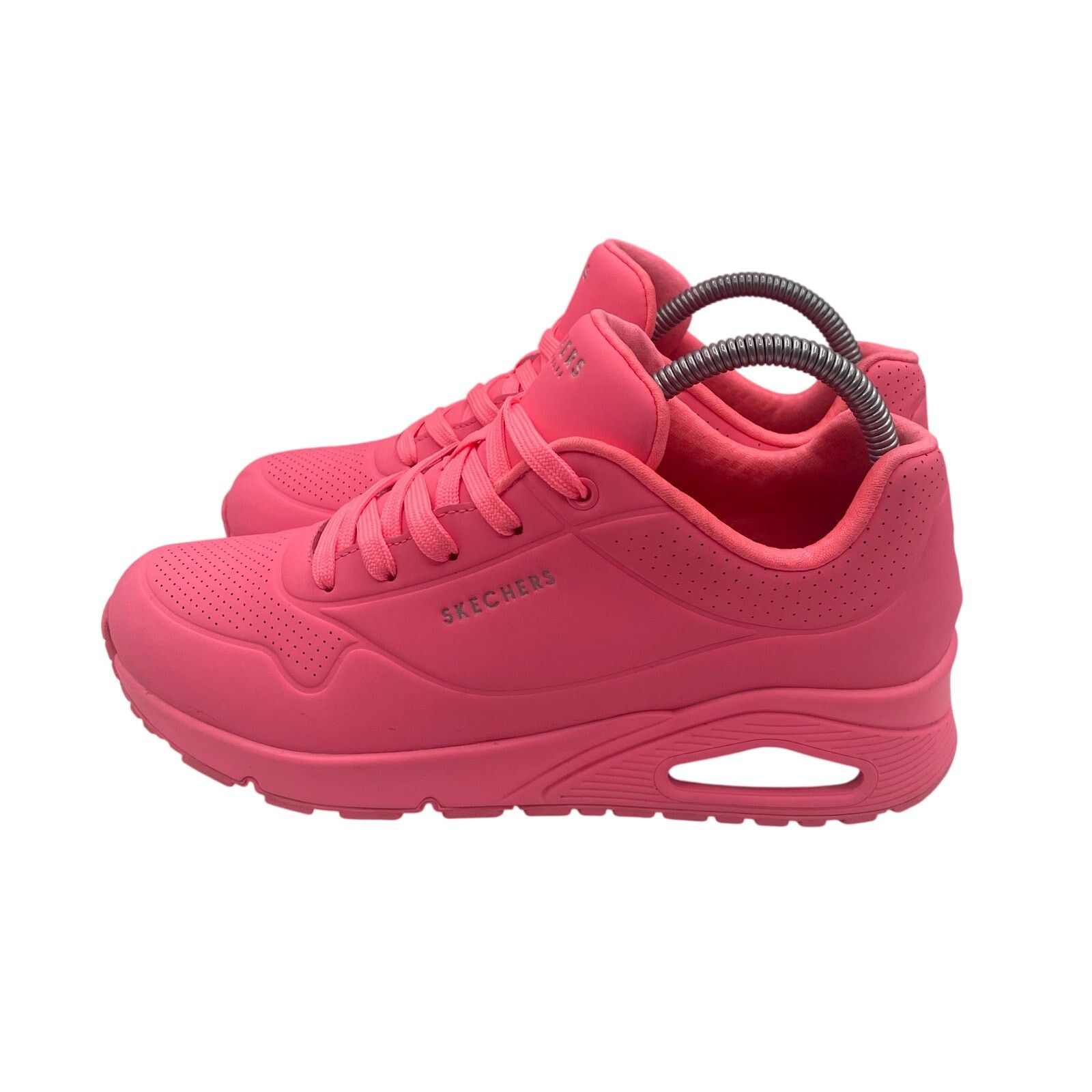 SKECHERS Skechers Street UNO Stand on Air Shoes Pink Womens 9.5 Size US 9.5 / IT 39.5 - 3 Thumbnail