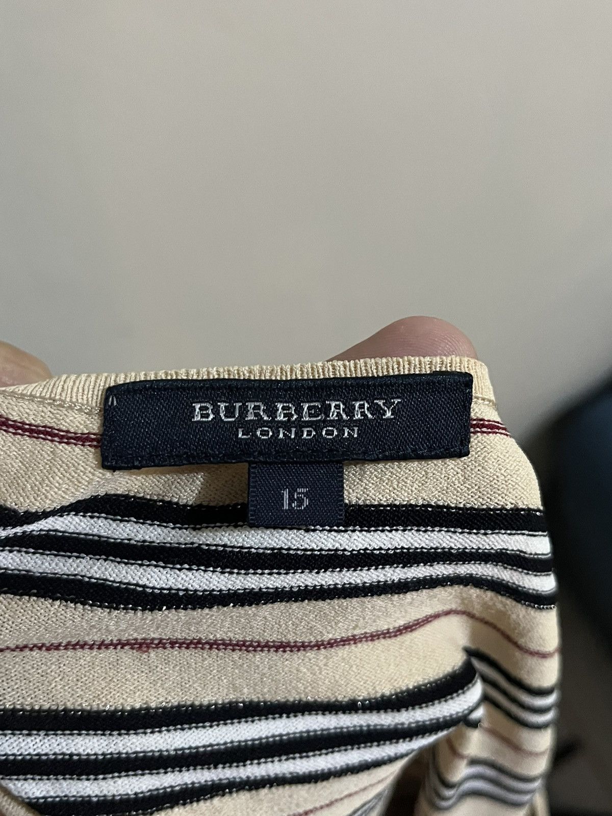 Burberry Burberry London Plaid Tank Top Size L / US 10 / IT 46 - 7 Thumbnail