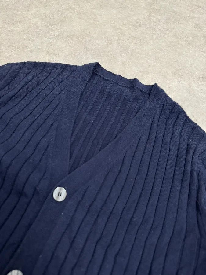 Dolce & Gabbana 2000s Dolce & Gabbana Navy Wool Cardigan Size US M / EU 48-50 / 2 - 5 Thumbnail