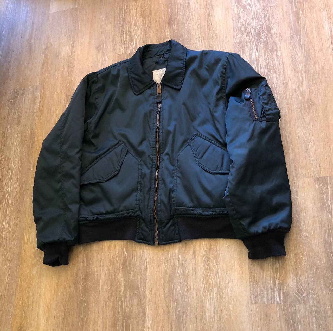 Other BOMBERS JACKET FLYER’S MA3 VINTAGE MADE IN USA Size US L / EU 52-54 / 3 - 1 Thumbnail