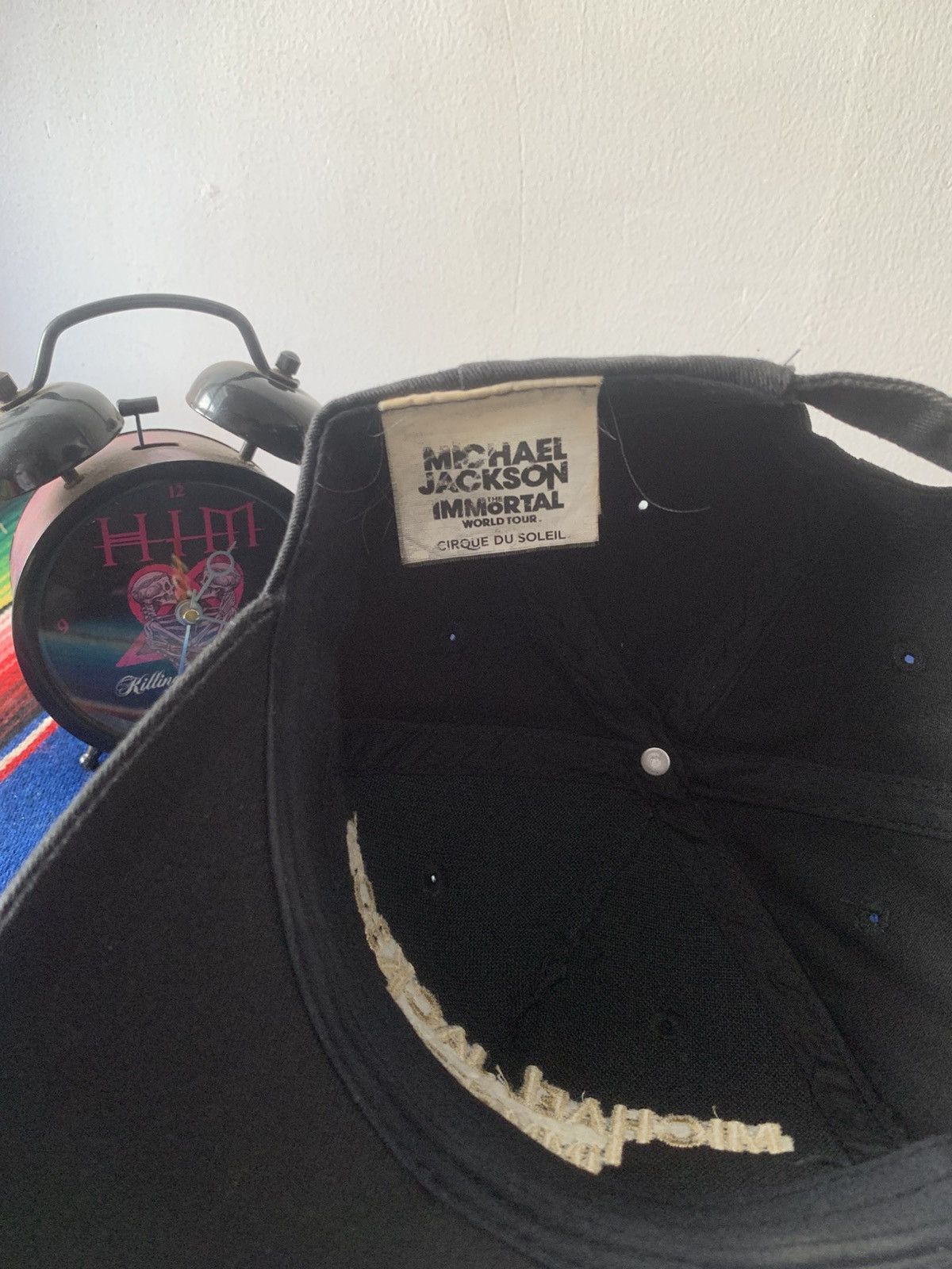 Michael Jackson Vintage Michael Jackson the immortal world tour Snapback Hat Size ONE SIZE - 8 Thumbnail