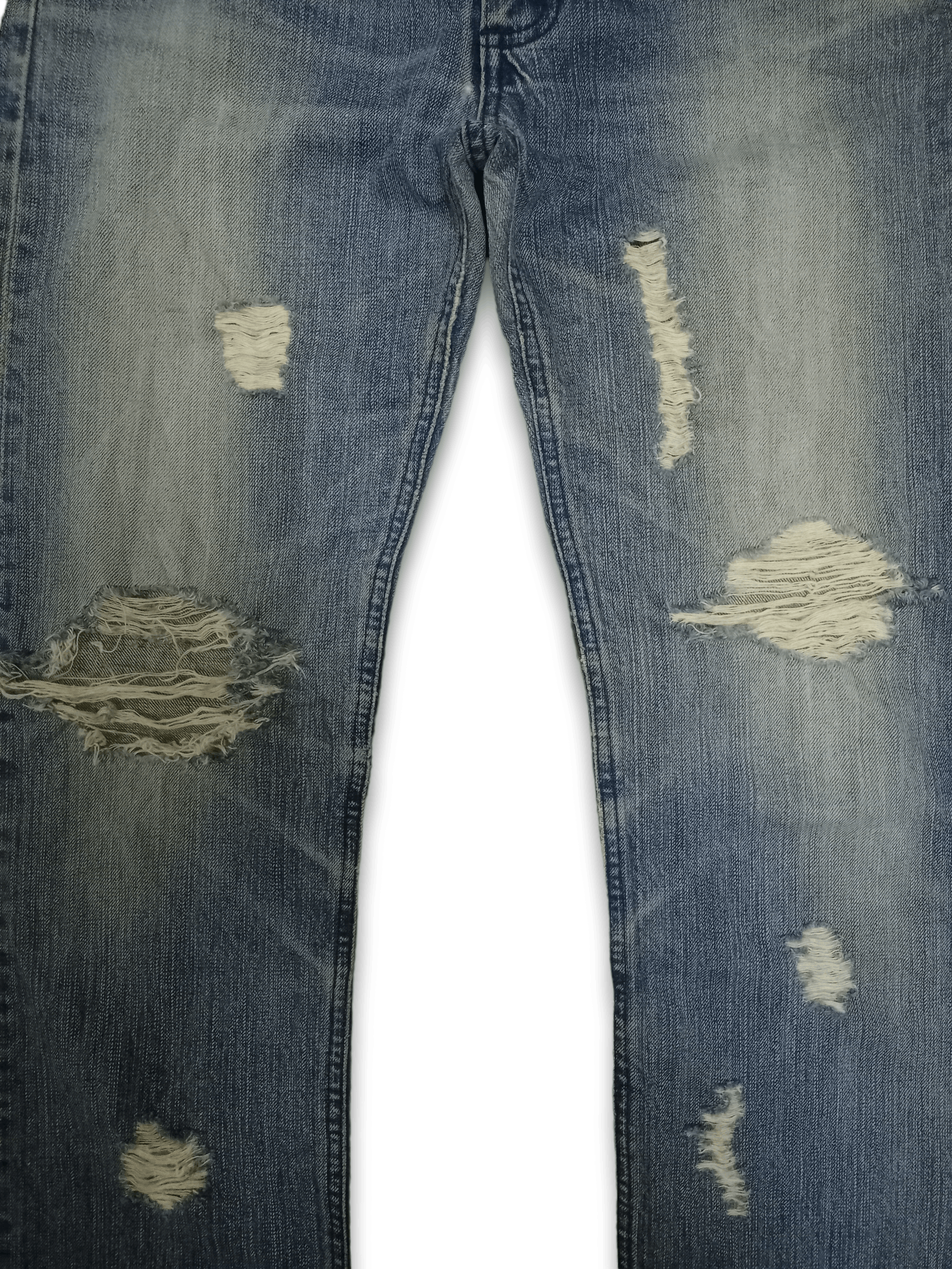 Edwin Vintage Japanese EDWIN Distressed Jeans Size 29 Size US 29 - 6 Thumbnail