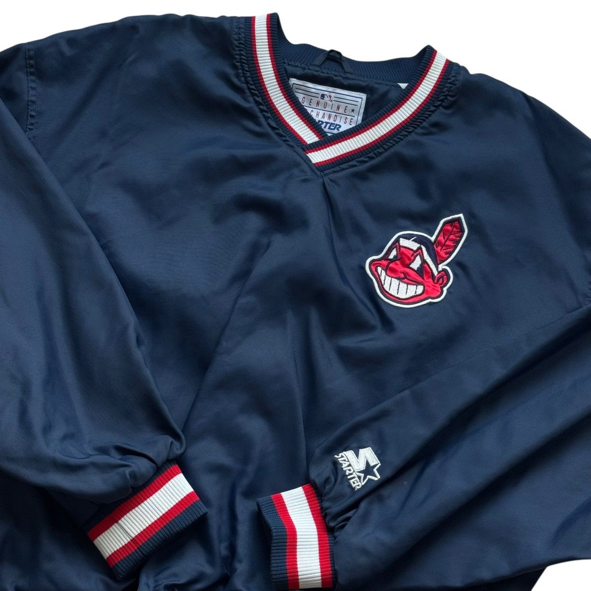 Starter vintage starter cleveland indians kenny lofton jacket Size US L / EU 52-54 / 3 - 3 Thumbnail