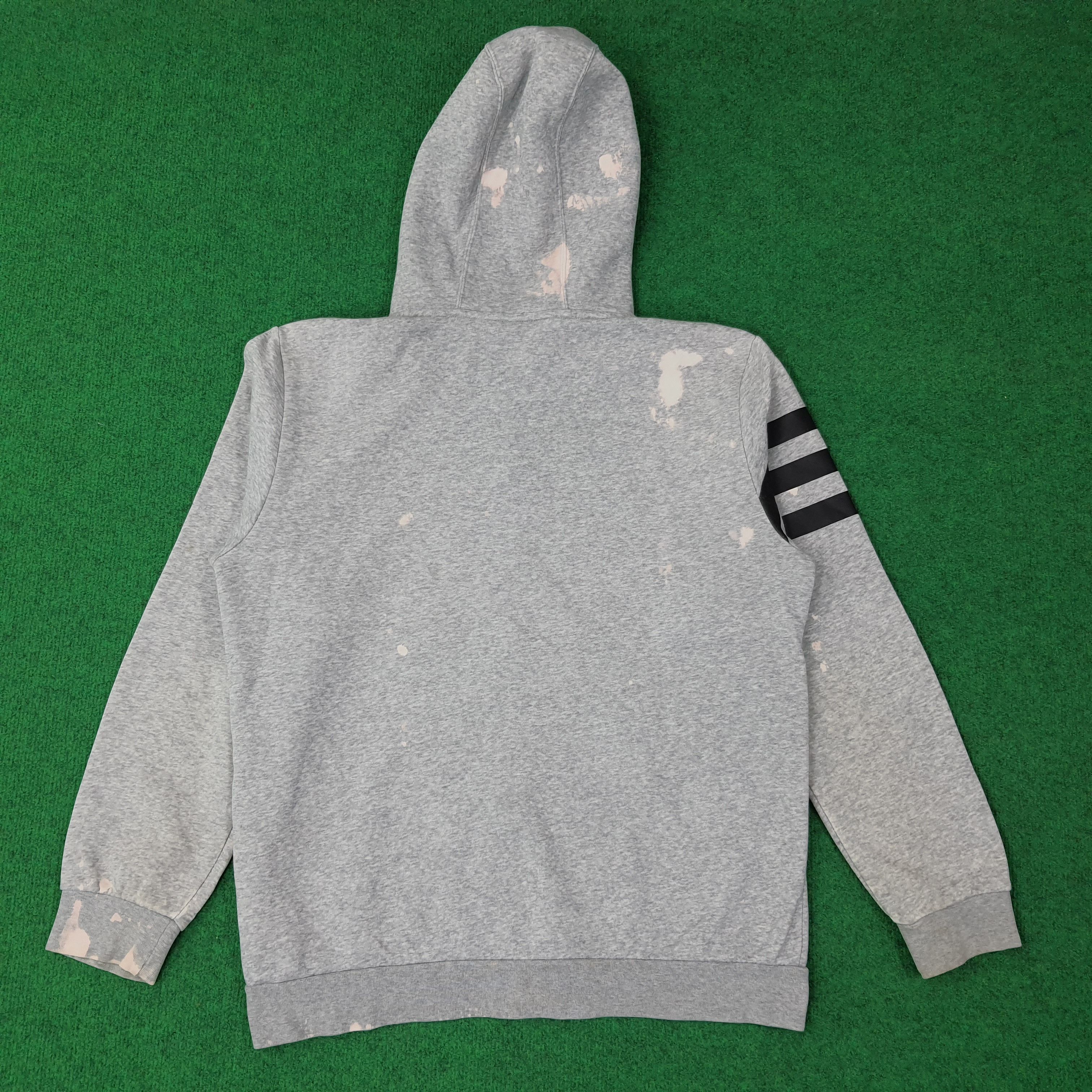 Adidas Vintage Adidas 3 Stripes Zipper Hoodie C261N27 Size US M / EU 48-50 / 2 - 4 Thumbnail