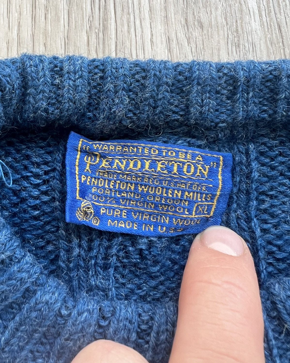Pendleton × Vintage Vintage Pendleton Knit Sweater made in USA Size US XL / EU 56 / 4 - 6 Thumbnail