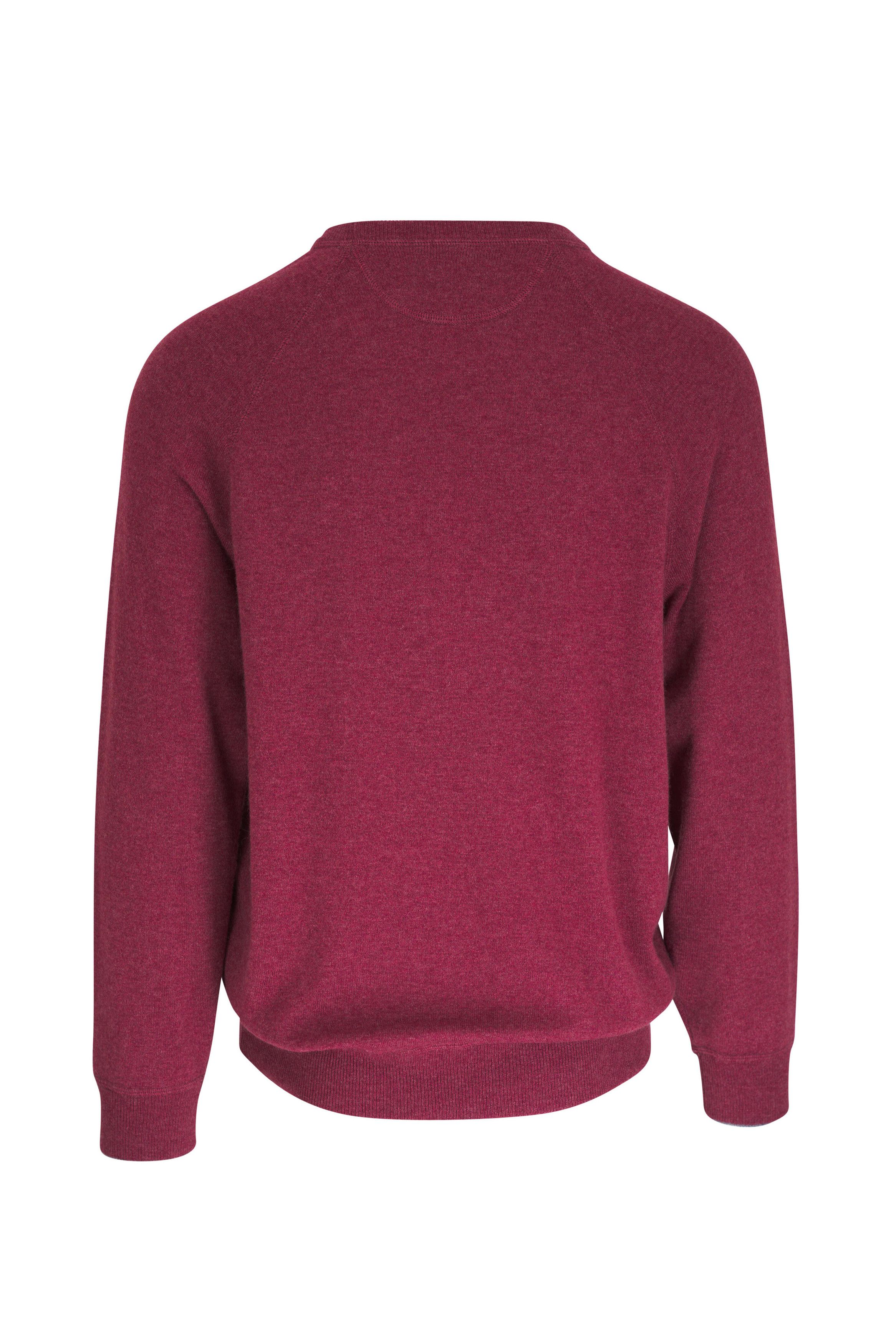 Brunello Cucinelli o1mtch0225 Cashmere Crewneck Sweater in Rust Size US XXL / EU 58 / 5 - 2 Thumbnail