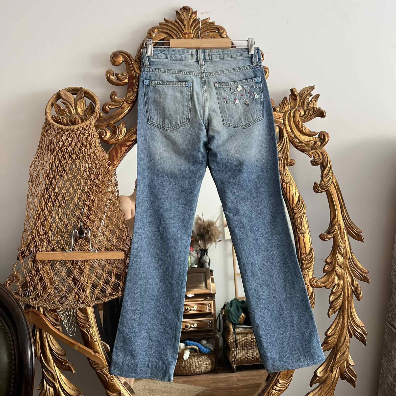 Christian Dior Monsieur Christian Dior John Galliano era 00s vintage jeans Size 26" / US 2 / IT 38 - 2 Thumbnail