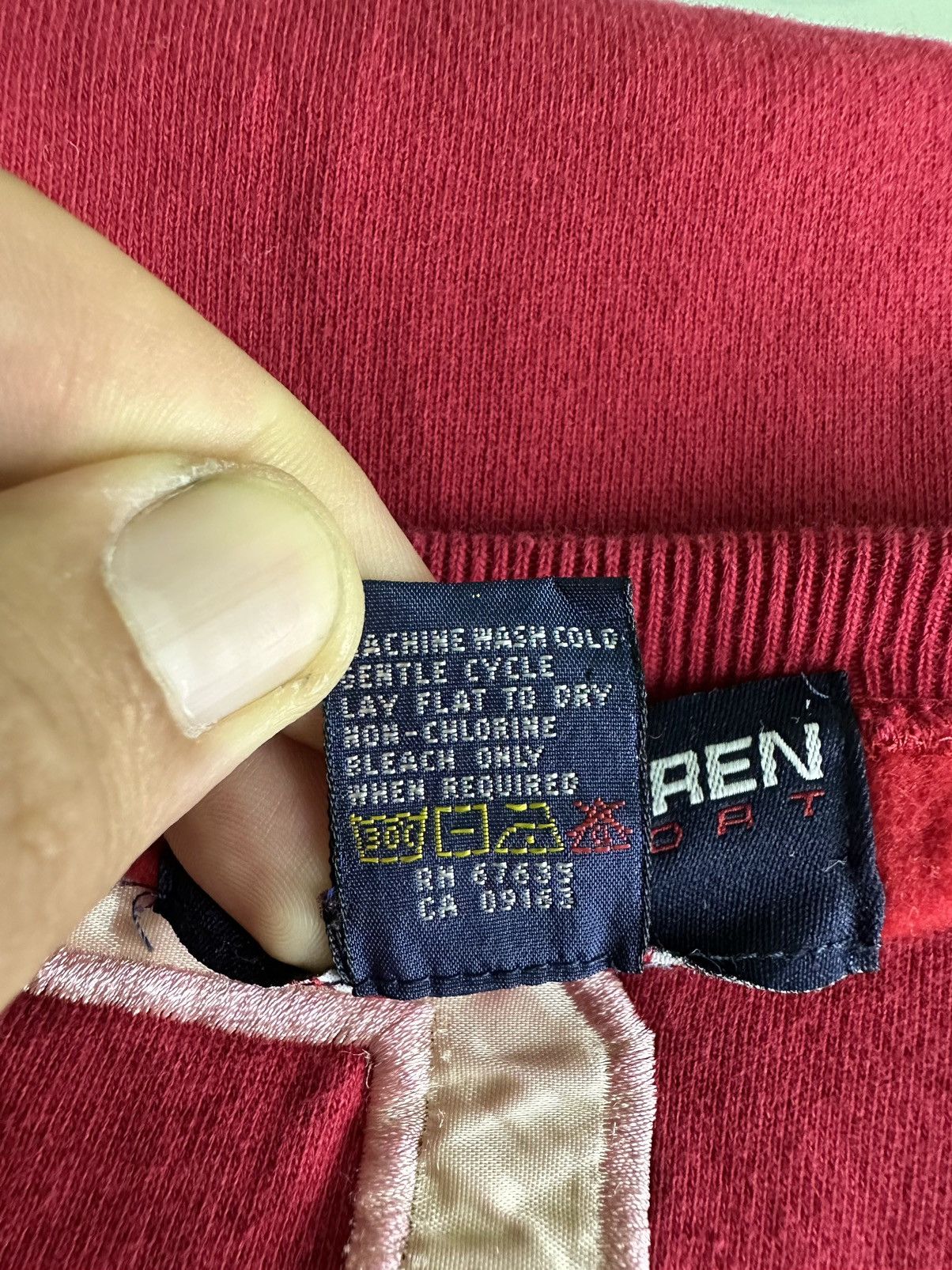 Polo Ralph Lauren × Ralph Lauren Vintage Ralph Lauren Polo Sport USA Spellout Logo Sweatshirt Size US M / EU 48-50 / 2 - 9 Thumbnail