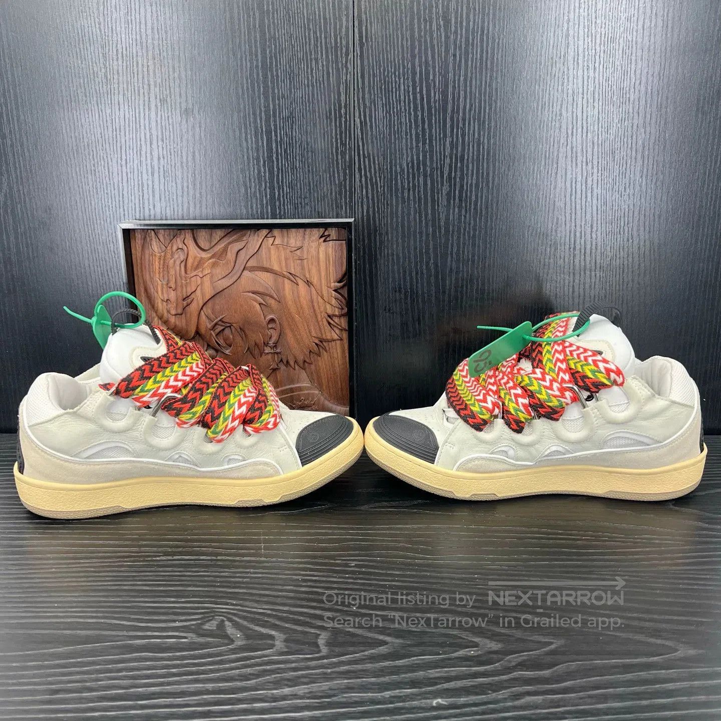 Lanvin Lanvin White Bread Shoes. Size US 7 / EU 40 - 6 Thumbnail