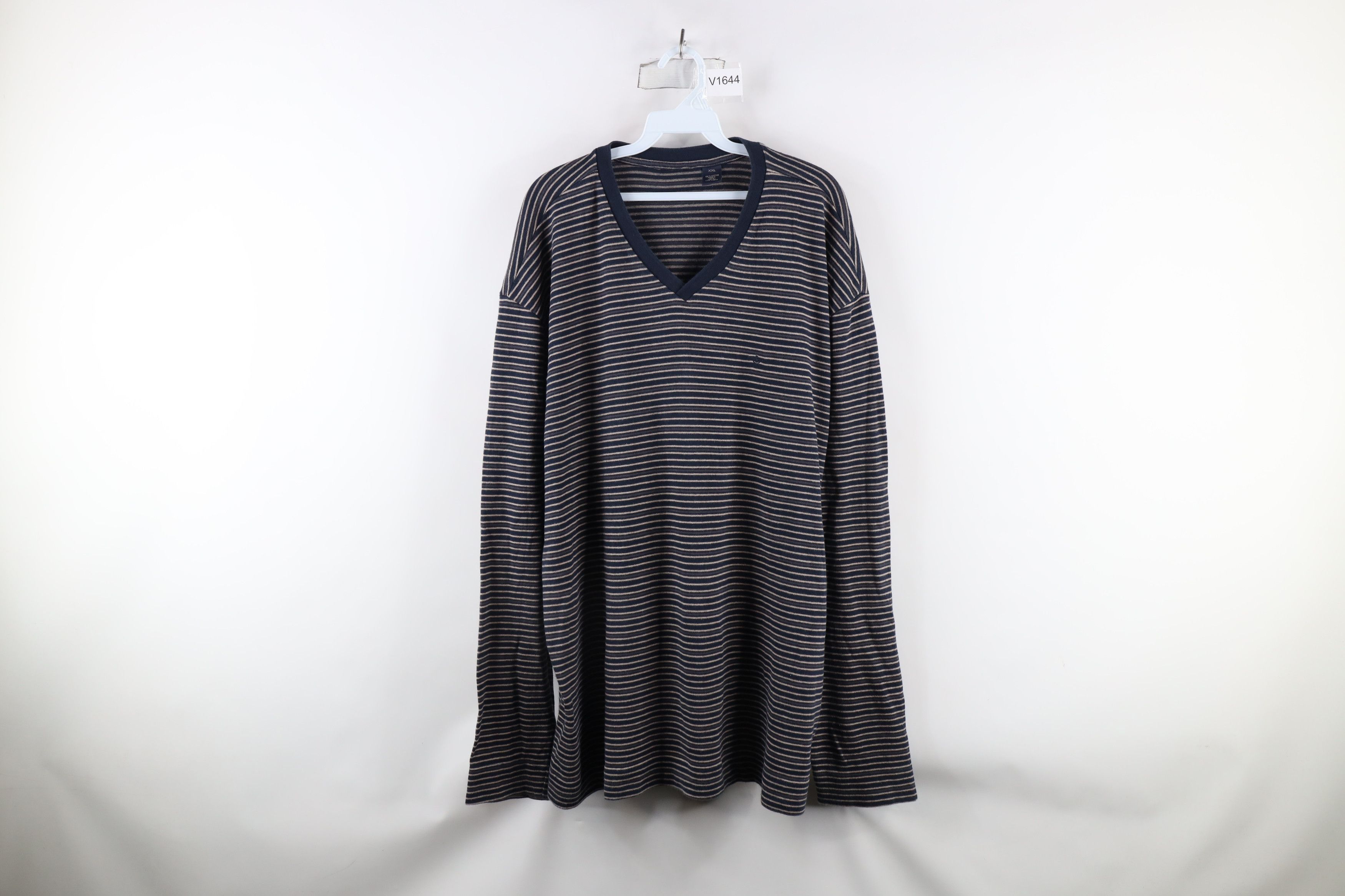 Vintage Vintage 90s Streetwear Knit Long Sleeve T-Shirt Cotton Size US XXL / EU 58 / 5 - 1 Thumbnail