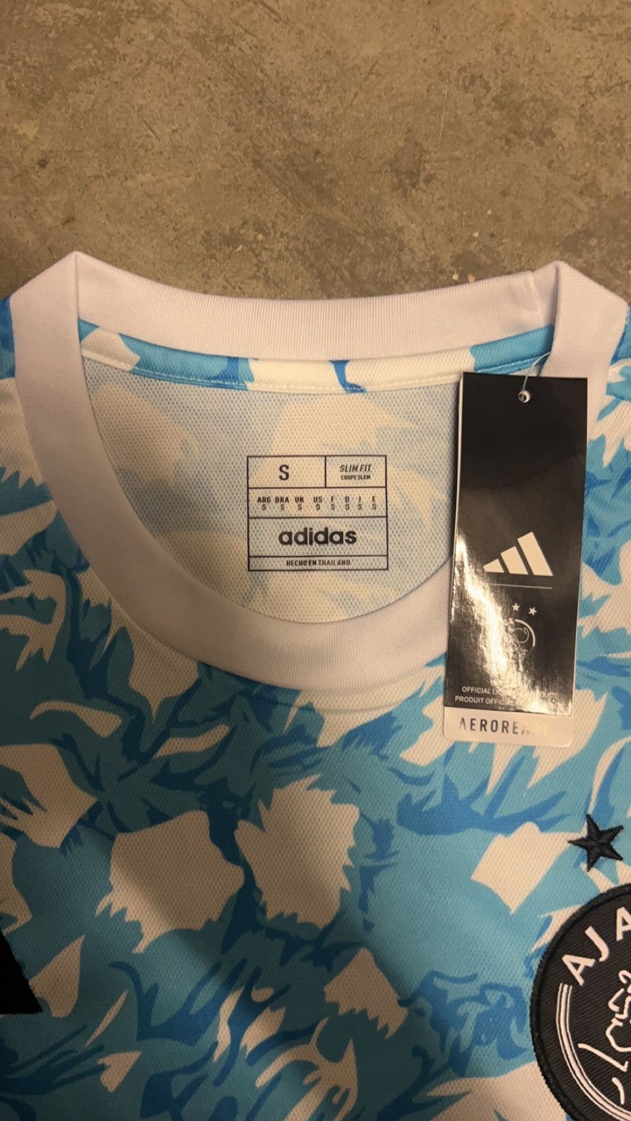Adidas Ajax Football Jersey Size US S / EU 44-46 / 1 - 3 Thumbnail