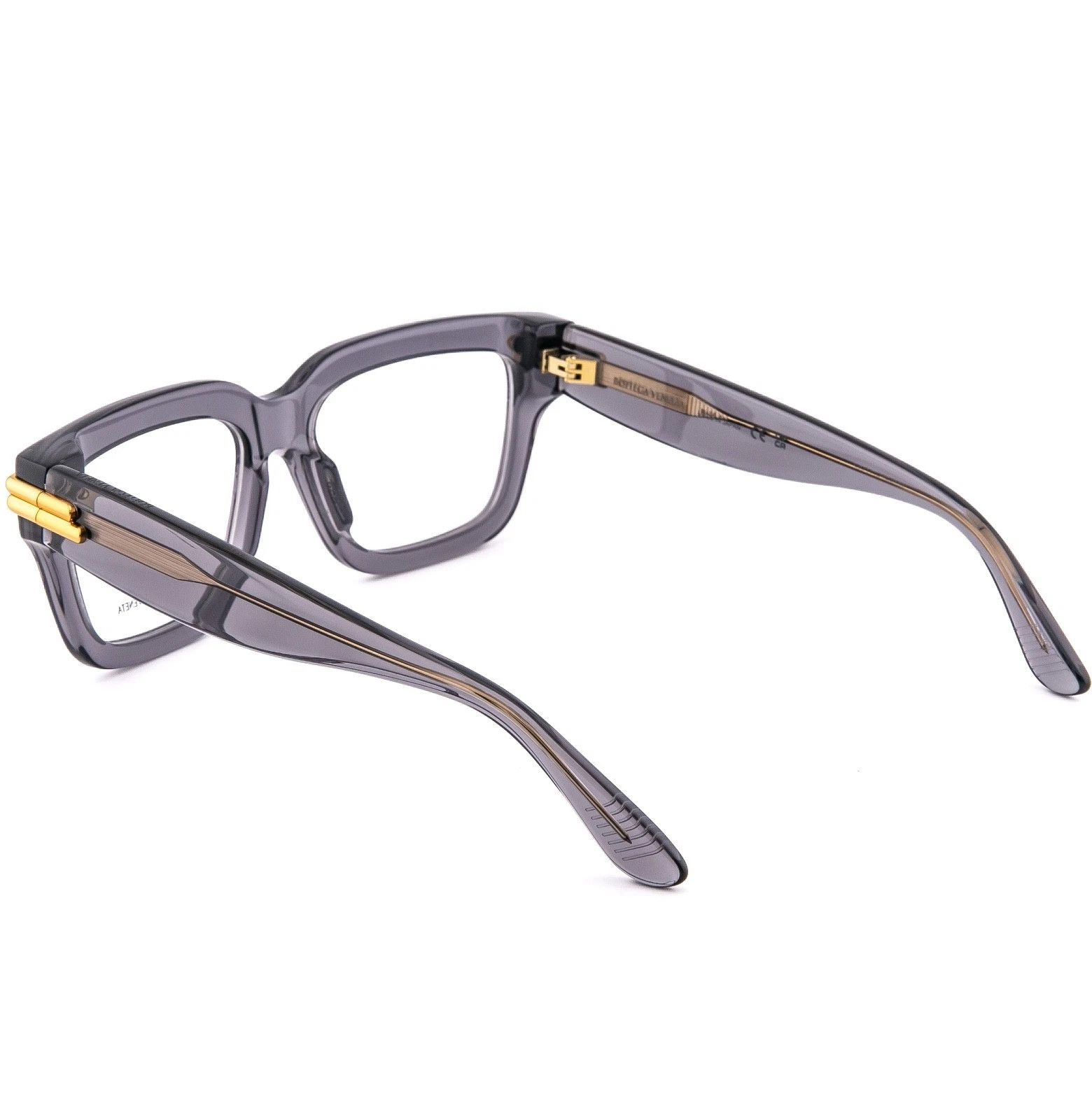 Bottega Veneta BOTTEGA VENETA MITRE 1324 BV1324O Gray Ribbon Eyeglasses 005 Size ONE SIZE - 3 Thumbnail